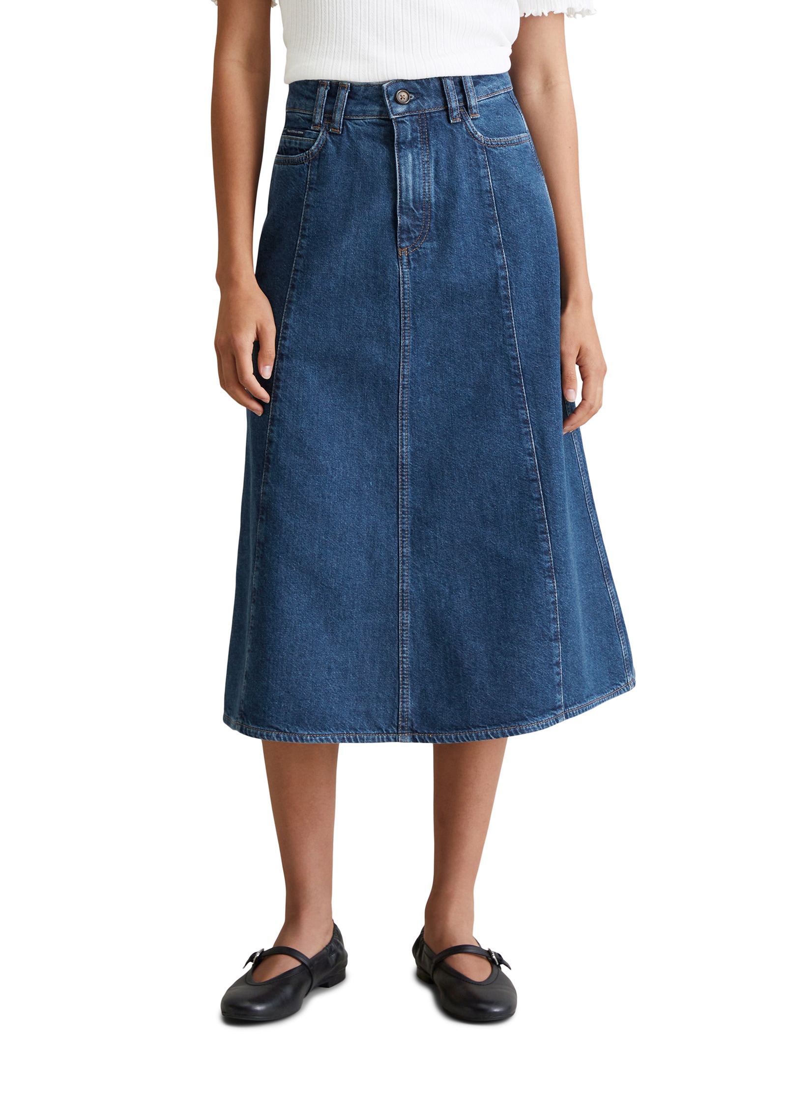 Marc OPolo DENIM Jeansrock "aus reiner Baumwolle" günstig online kaufen