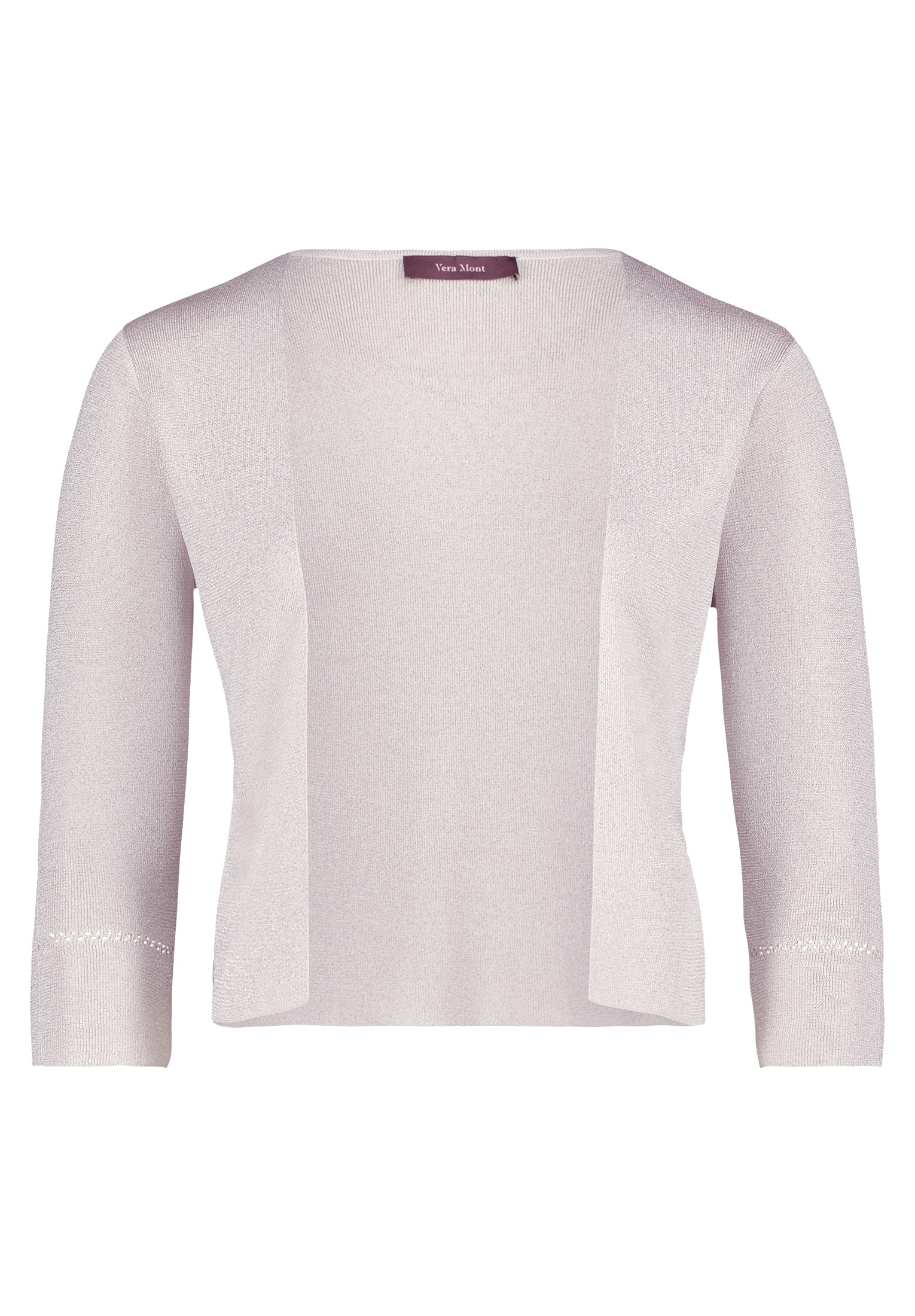 Vera Mont Strickjacke »Vera Mont Damen Strickbolero ohne Verschluss«, Glitzer
