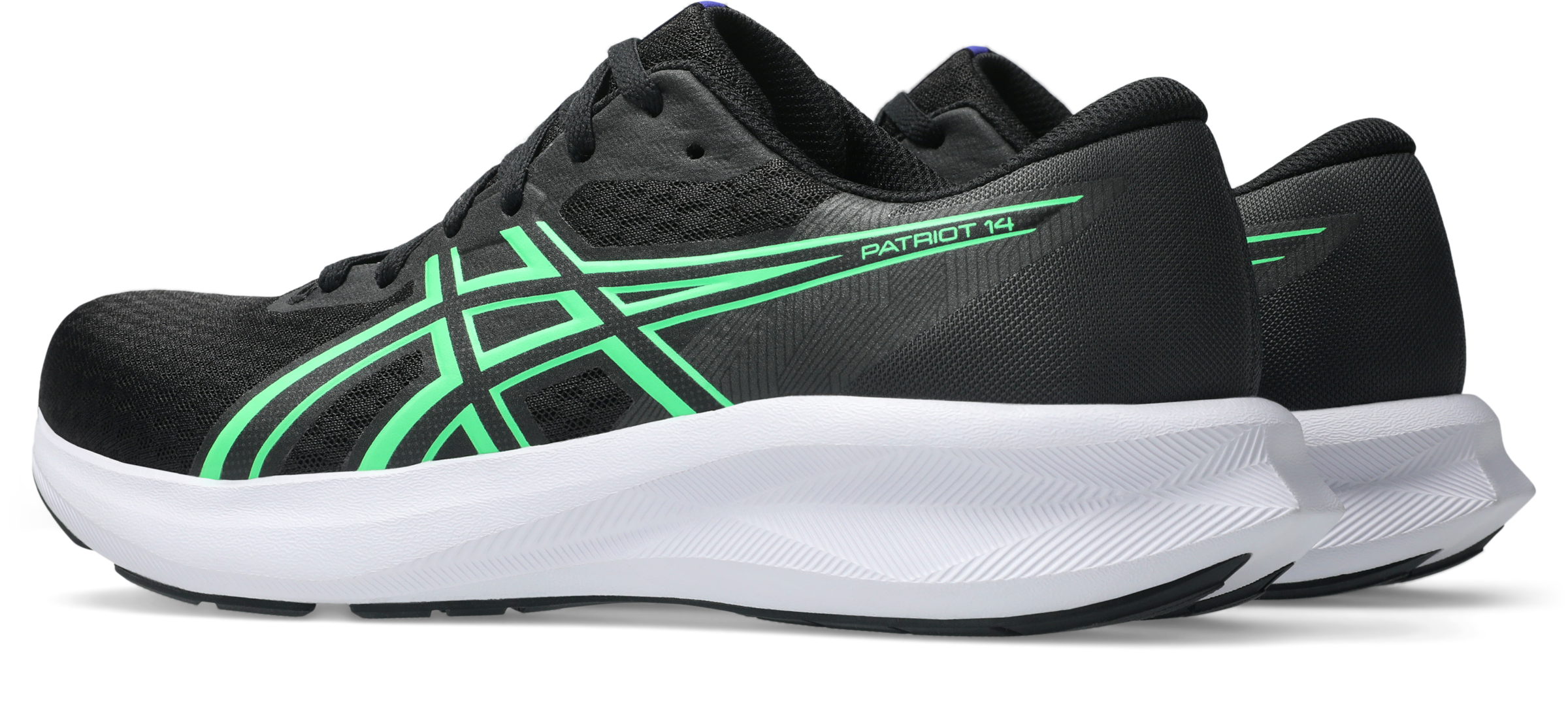 Asics Laufschuh »PATRIOT 14«  atmungsaktives Mesh-Obermaterial, Energiegeladene Mittelsohle