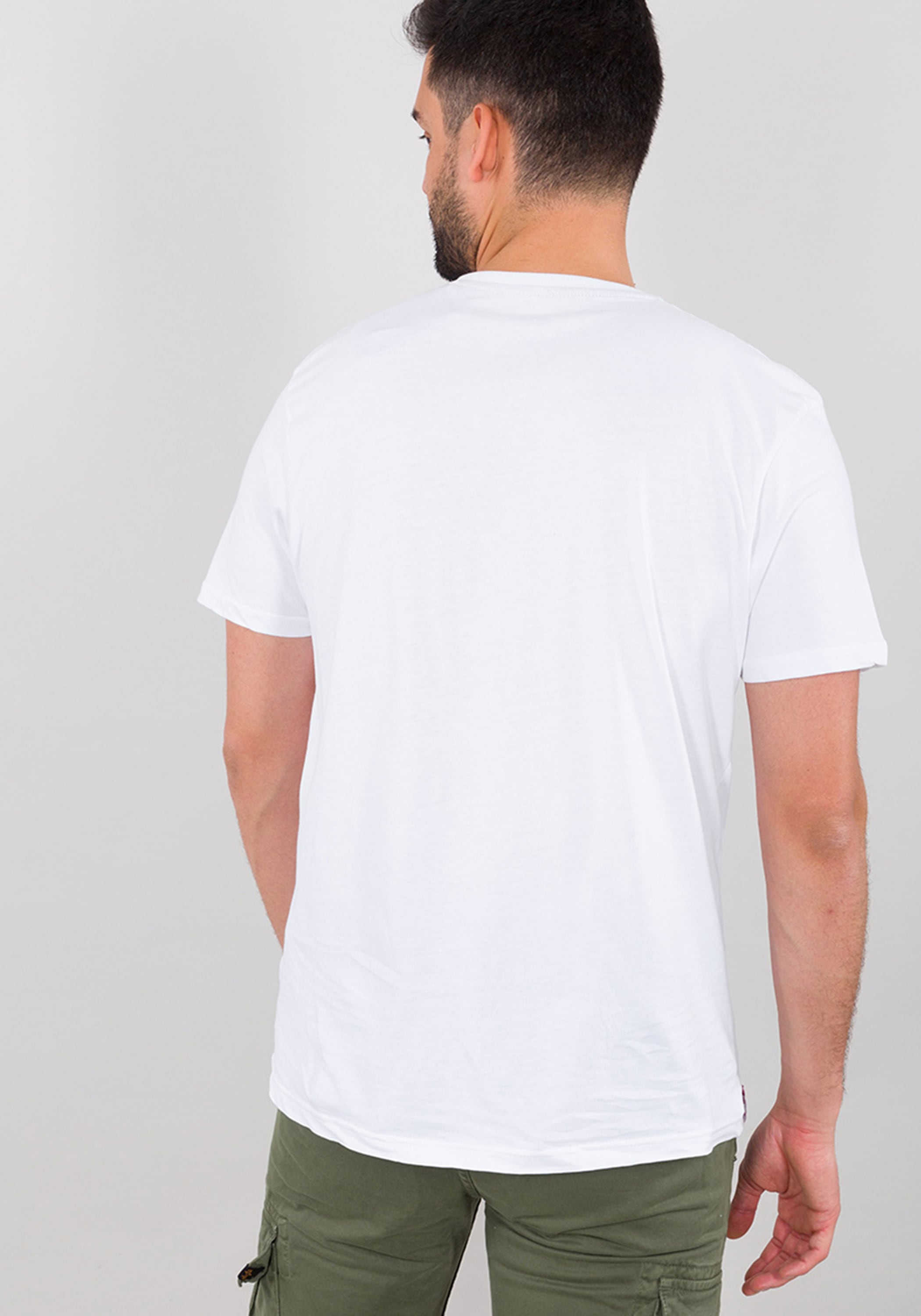 Alpha Industries T-Shirt "Alpha Industries Men - T-Shirts Block Logo T"