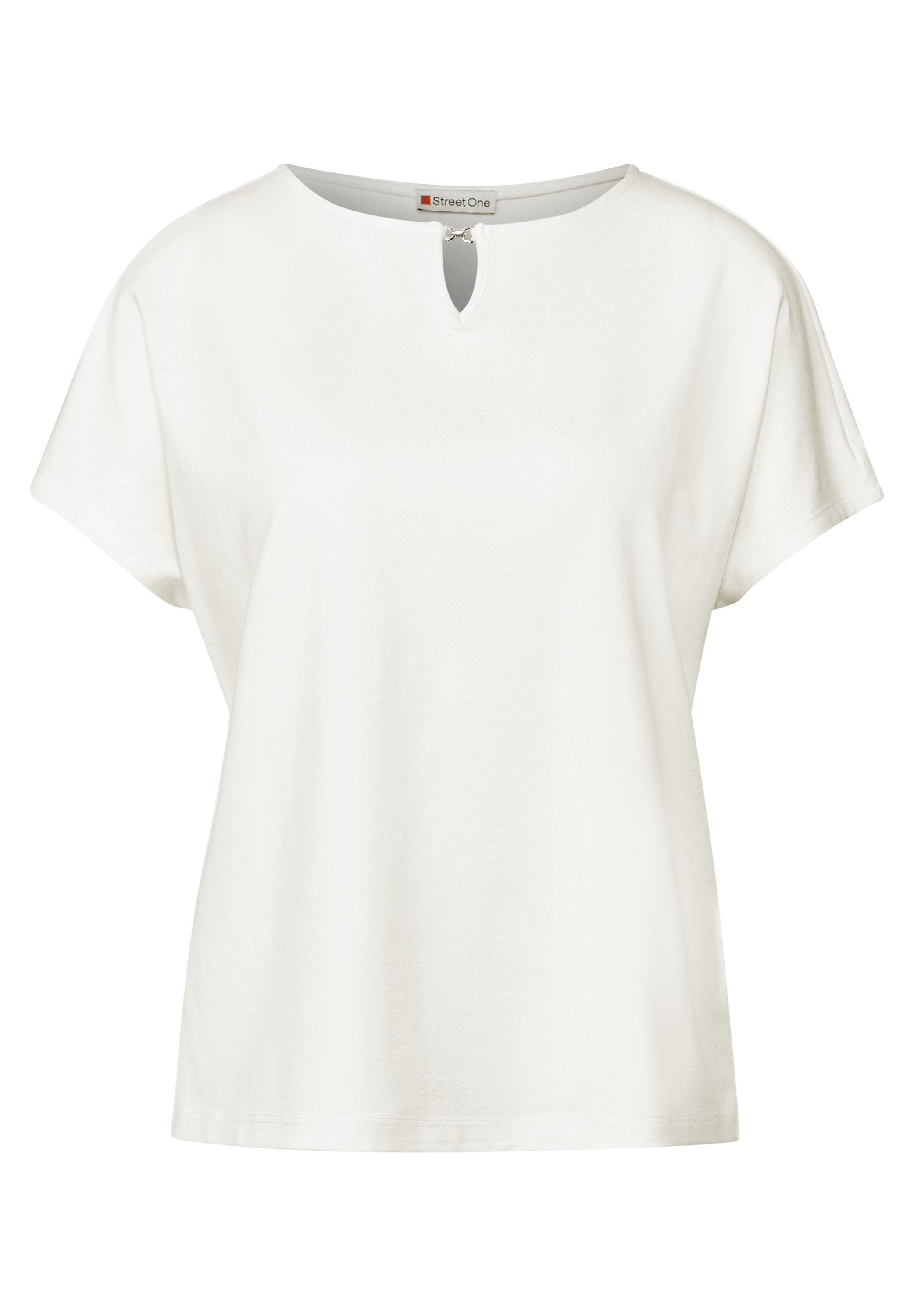 STREET ONE Shirttop, mit Cut-Out Detail