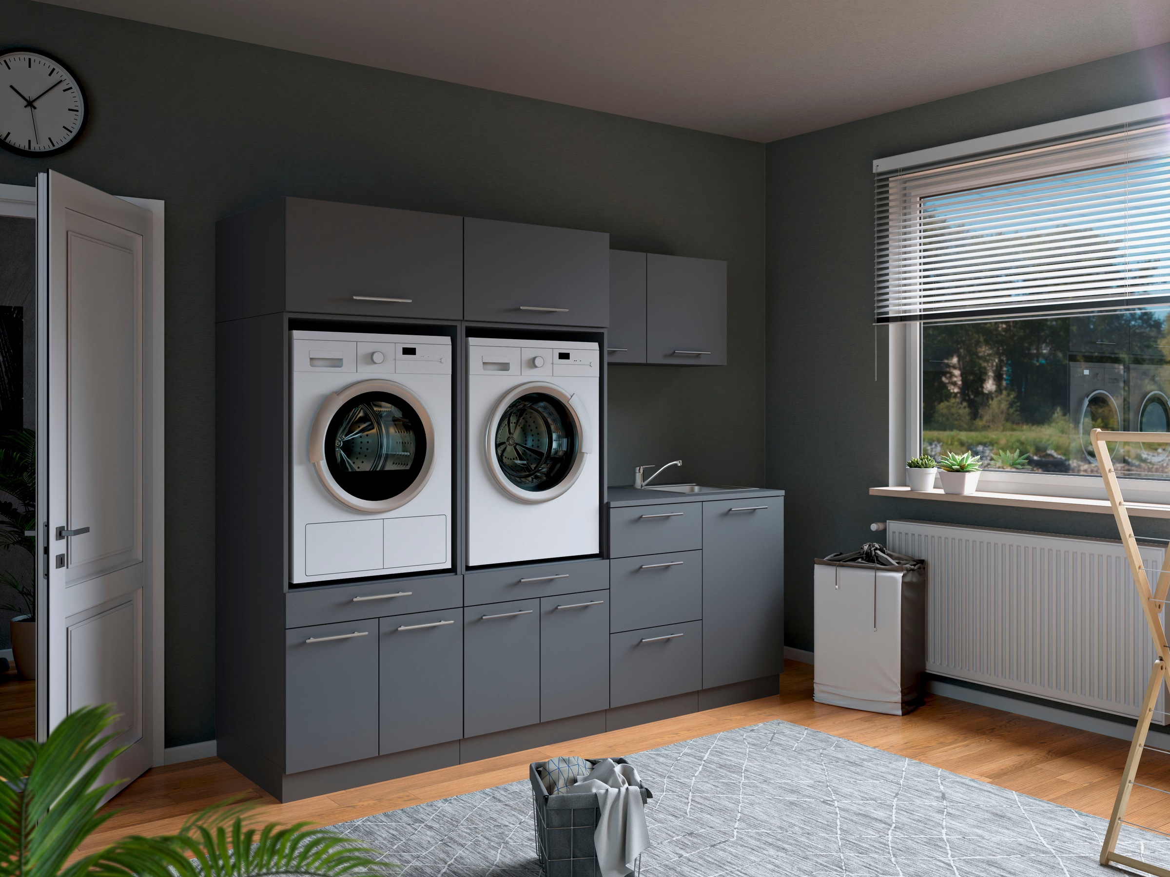 Laundreezy Mehrzweckschrank-Set "Laundreezy, 8-tlg. Mehrzweckschrank-Set B/ günstig online kaufen