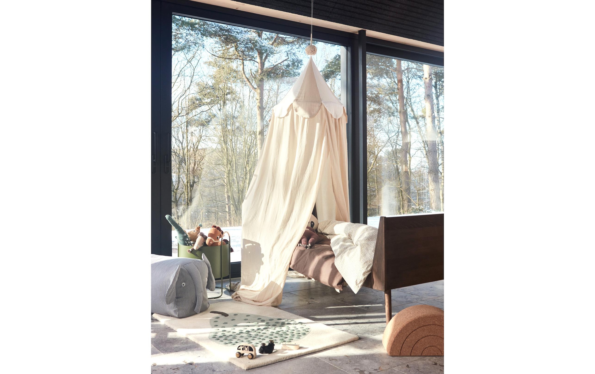 OYOY Spielzelt »Ronja Canopy gross 300 cm, Beige«