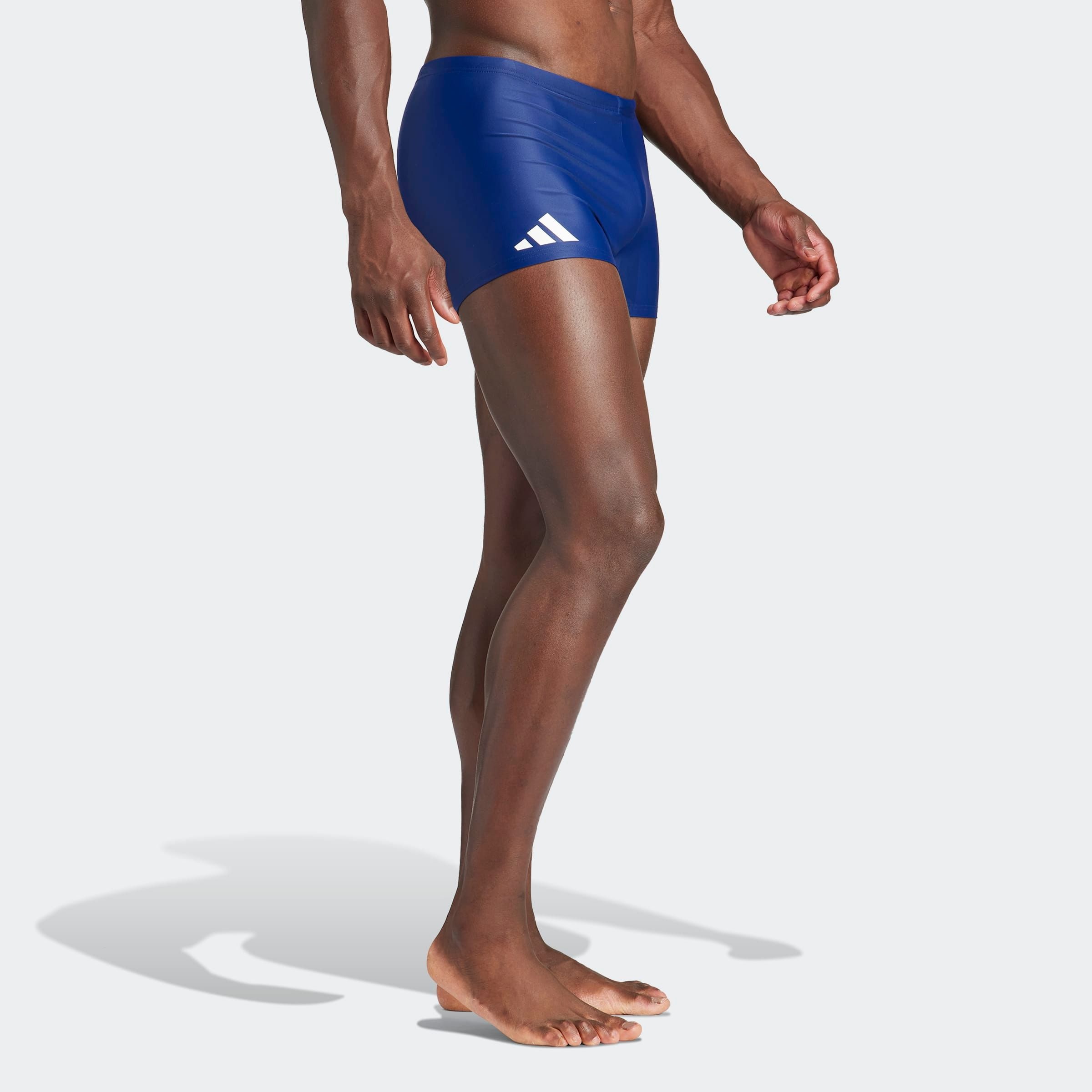 Adidas Boxer de bain homme uni à jambes bleu marine   8 (L)