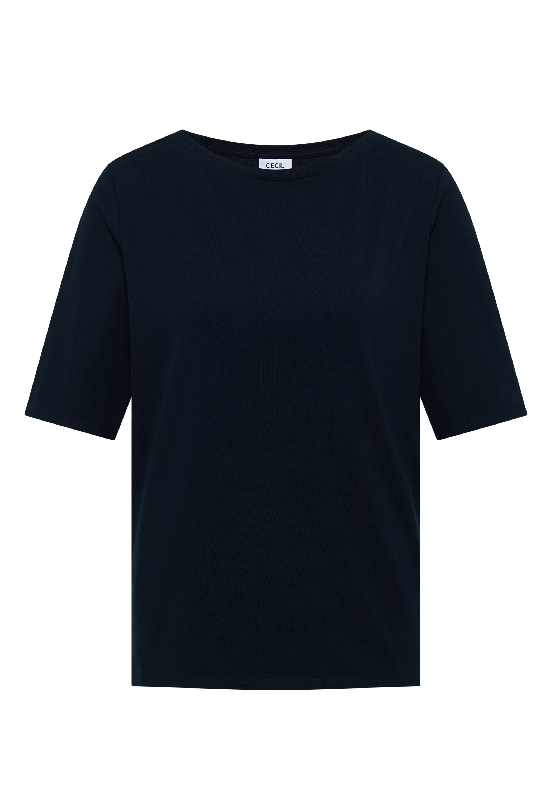 Cecil T-Shirt mit U-Boot-Ausschnitt