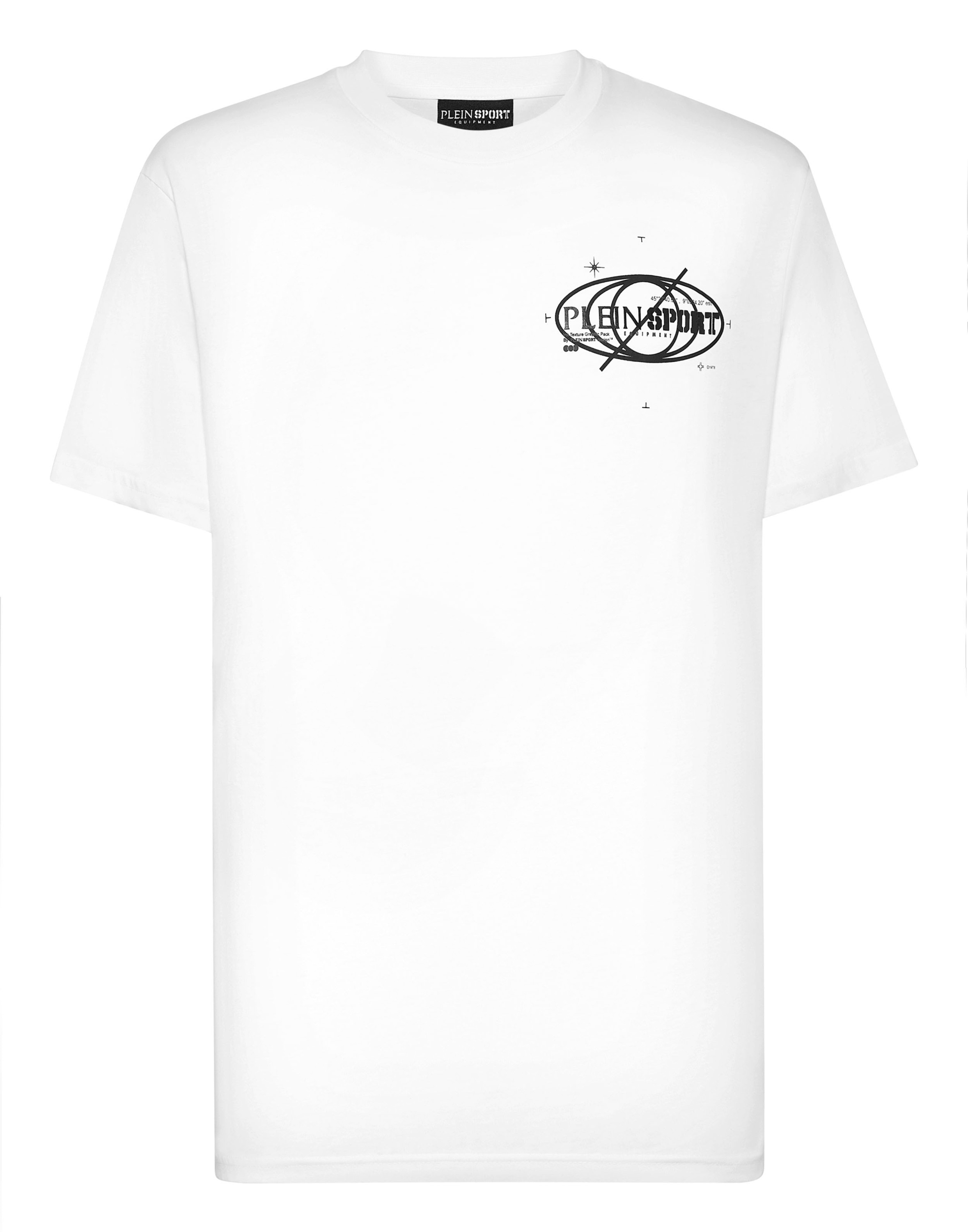 PLEIN SPORT T-Shirt "Plein Sport Cotton T-Shirt Round Neck Ss Logos" günstig online kaufen