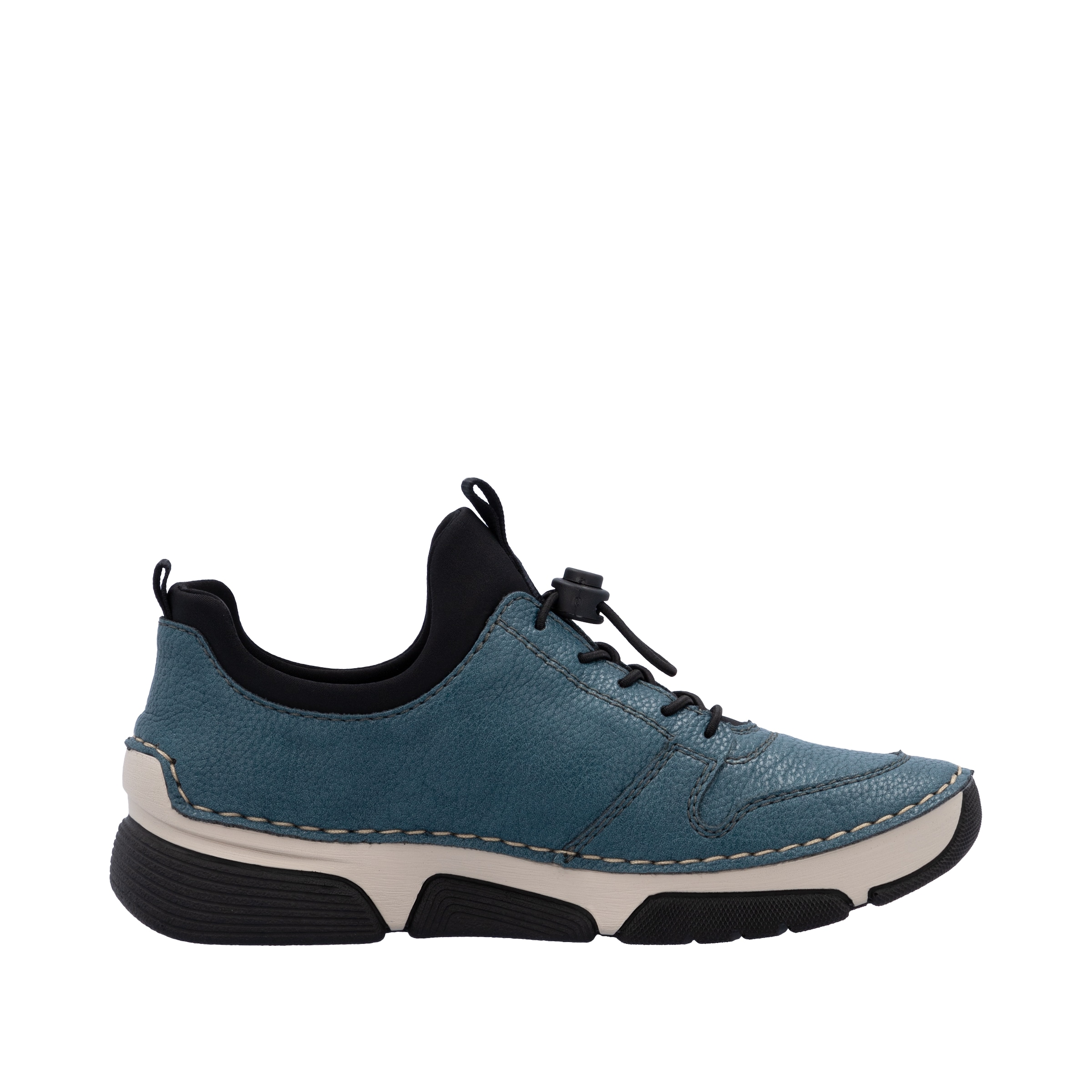 Rieker Slip-On Sneaker, Schlupfschuh, Halbschuh, Freizeitsneaker, Gummizug, Schnellverschluss