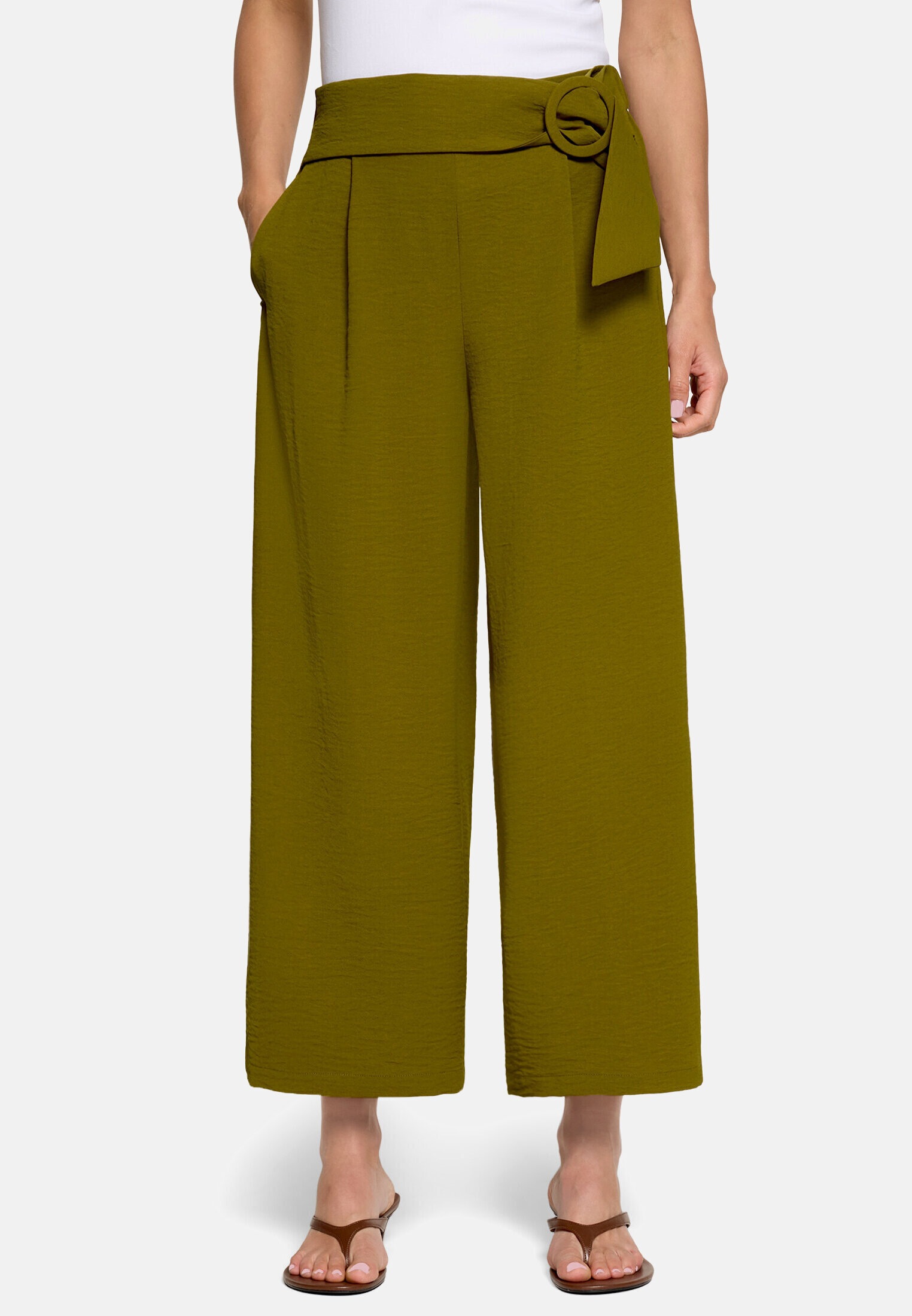 Zero Culotte »Damen mit weitem Bein«  Schnallen