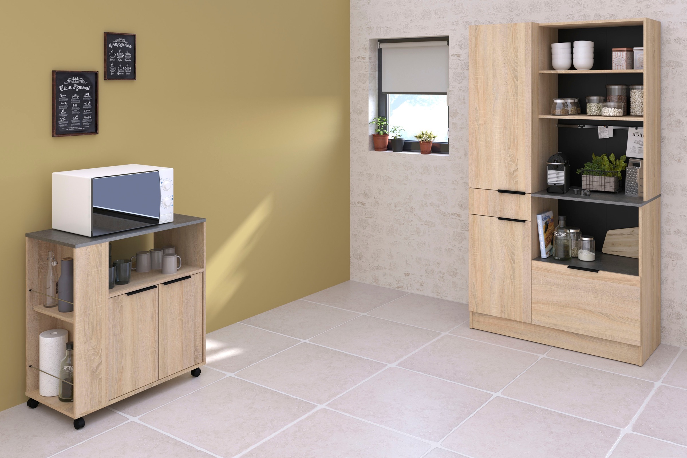 Parisot Schrank-Set "Parisot Fumay 1" 2 tlg. bietet viel Stauraum, praktisc günstig online kaufen