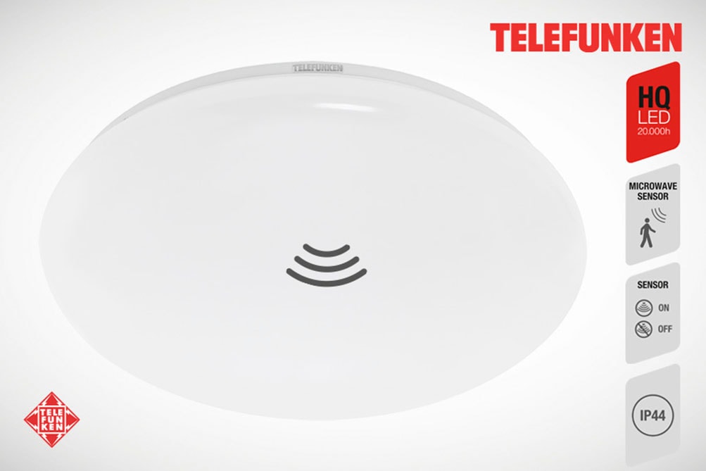 "TELEFUNKEN LED Deckenleuchte ""APOLLON"", weiß, Leuchten, LED Deckenleuchte"
