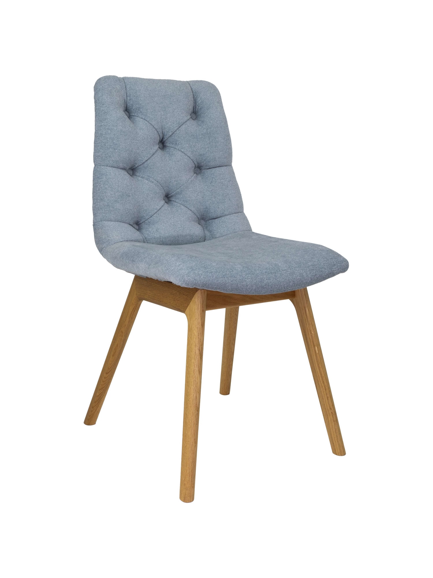 andas 4-Fußstuhl "Ramon", (Set), 2 St., Chenille, mit Massivholzbeinen, ver günstig online kaufen