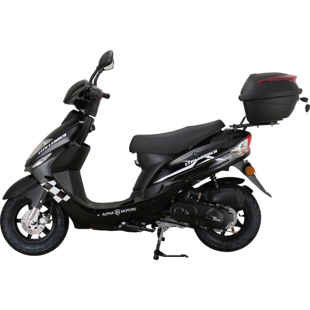 Alpha Motors Motorroller »CityLeader«, 50 cm³, 45 km/h, Euro 5, 2,99 PS, inkl. Topcase