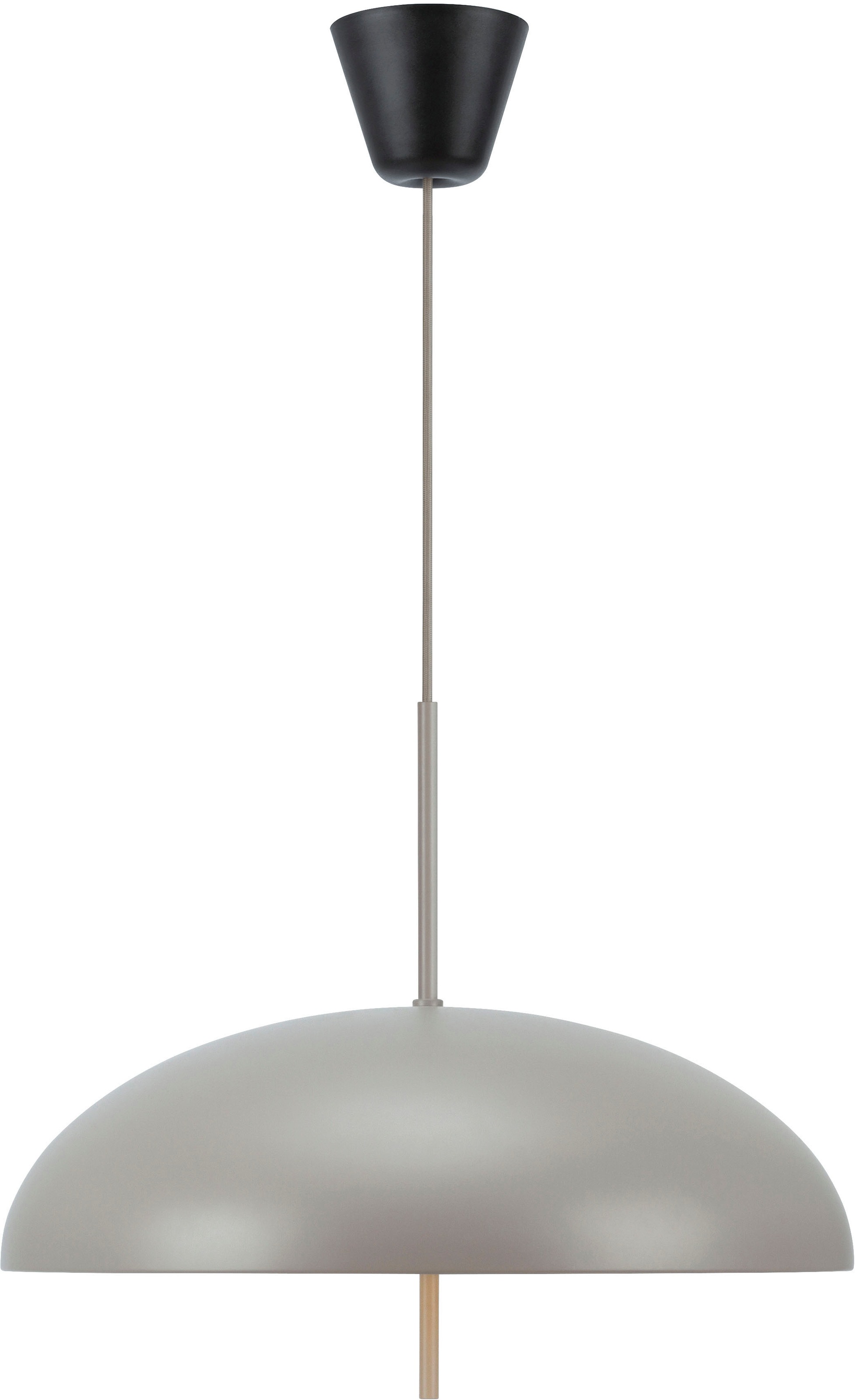 design for the people Pendelleuchte »Versale«, Leuchtmittel E27 | ohne Leuchtmittel, Skandinavischer Minimalismus, Weiche Form mit Kontrastdetail