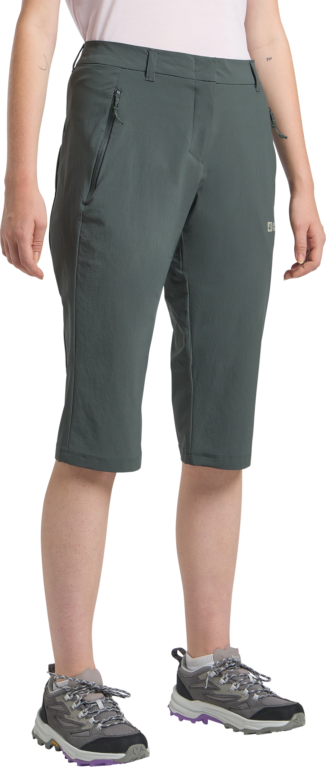 Jack Wolfskin 3/4-Hose "HIKEOUT" Atmungsaktiv, schnell trocknend, wasserabw günstig online kaufen