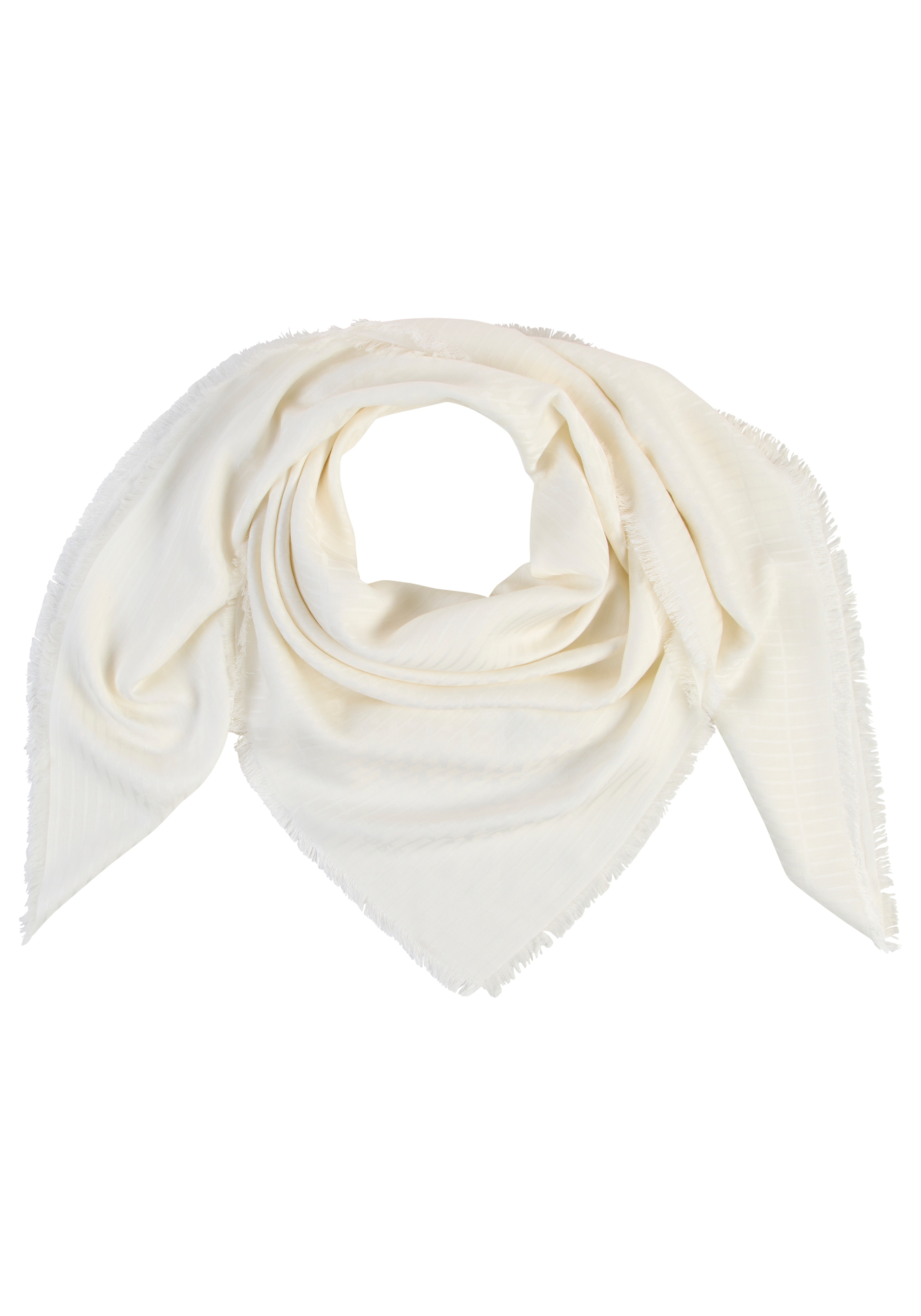 BOSS Schal "Ledonia 120*120" mit Jacquardmuster günstig online kaufen