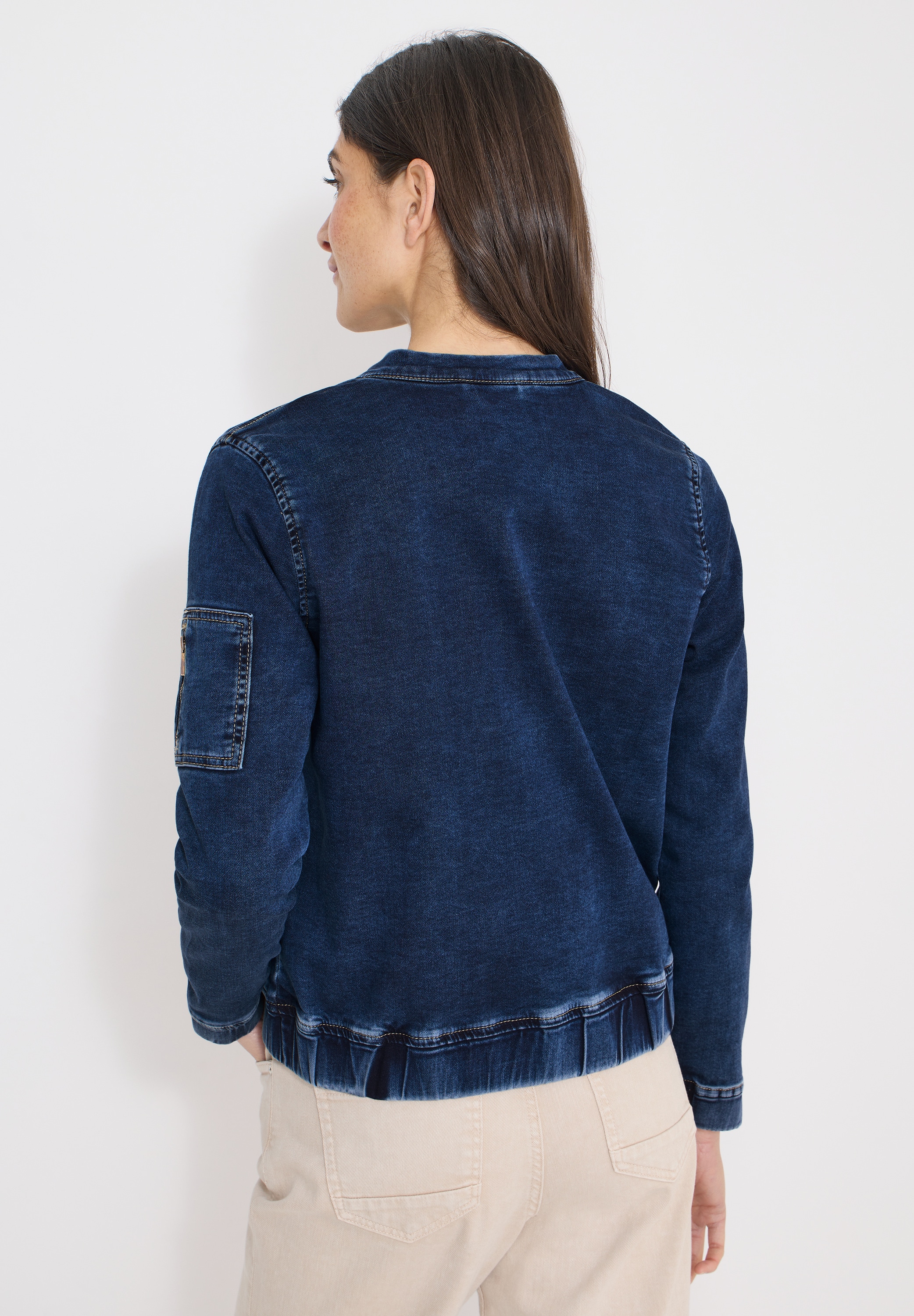 Cecil Jeansjacke ohne Kapuze im Denim-Style