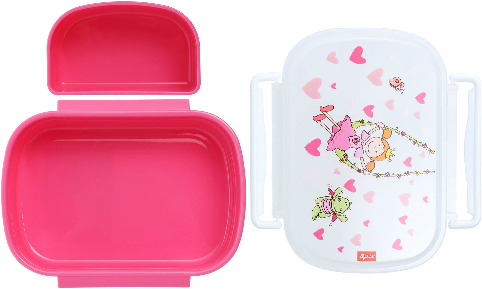 Sigikid Lunchbox »Pinky Queeny rosa«, (2 tlg.)