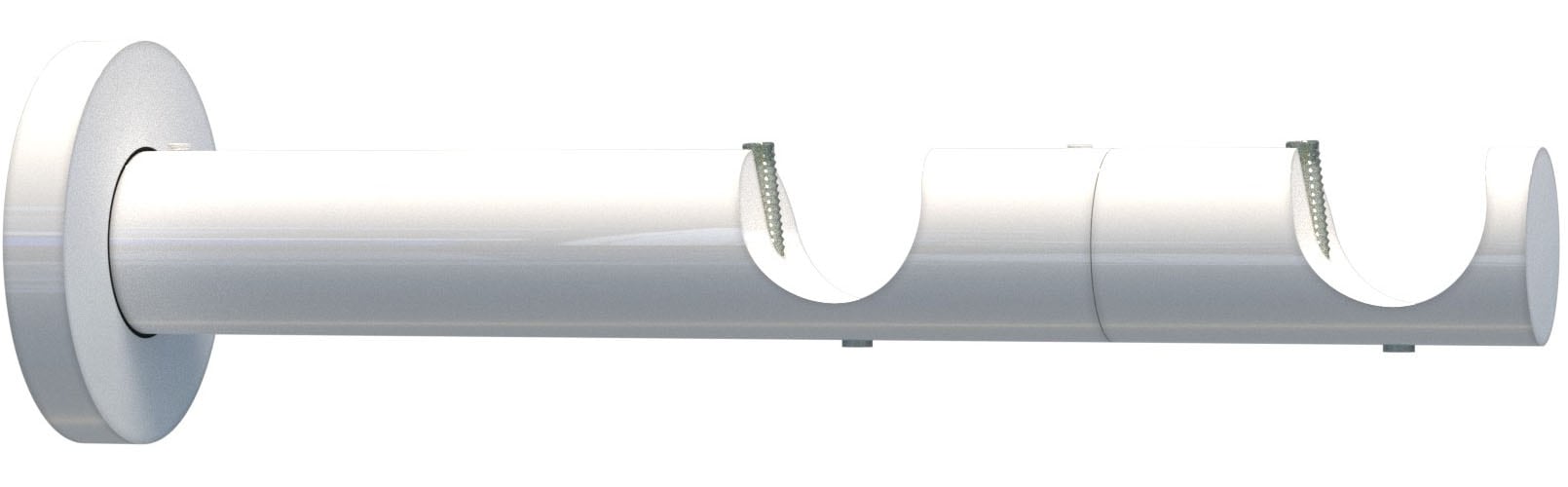 indeko Kombiträger Ø 20 mm für Vorhangstangen und Innenlaufsysteme günstig online kaufen