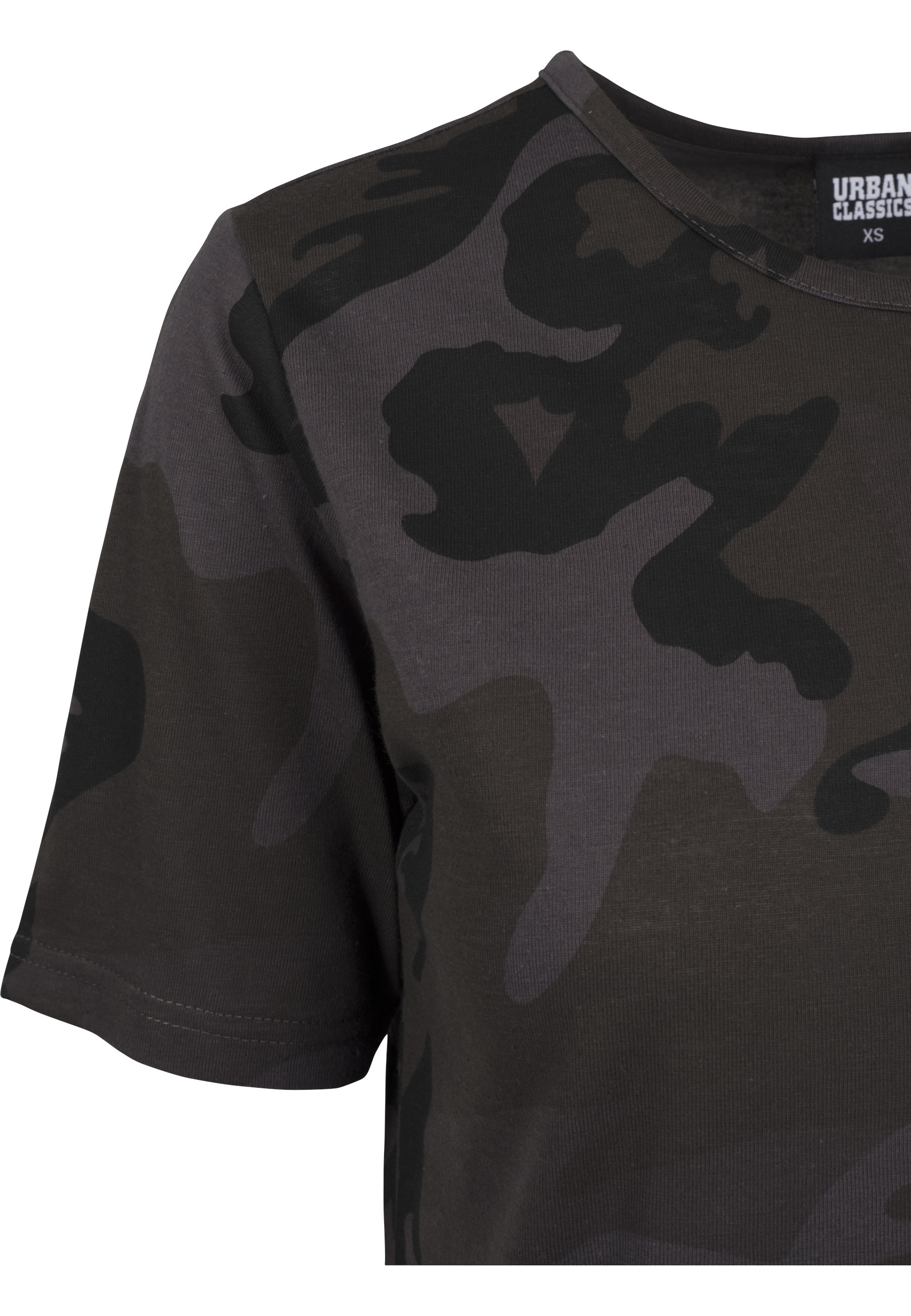 URBAN CLASSICS Shirtkleid »Urban Classics Damen Ladies Camo Tee Dress« 1 Stk. tlg.