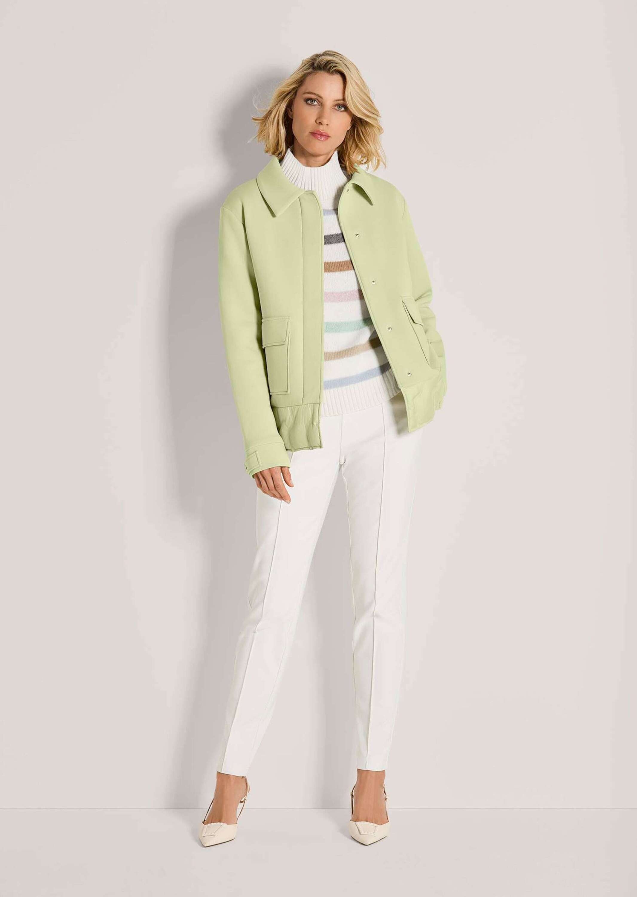 MADELEINE Kurzjacke "Scuba-Jacke Kurzjacke mit Druckknopfverschluss" günstig online kaufen