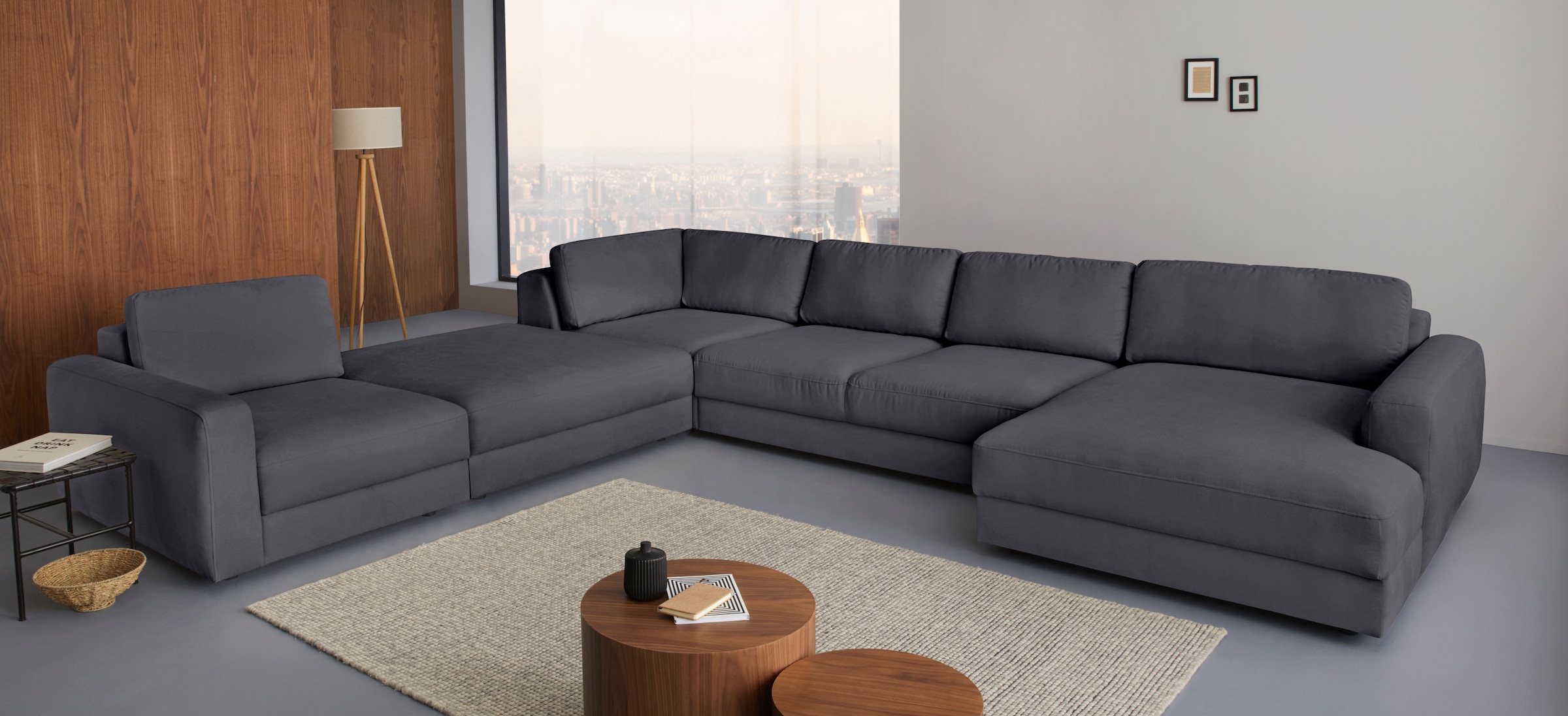 Places of Style Sofa-Mittelelement »Bloomfield«, passende Erweiterung zu den Garnituren "Bloomfield"