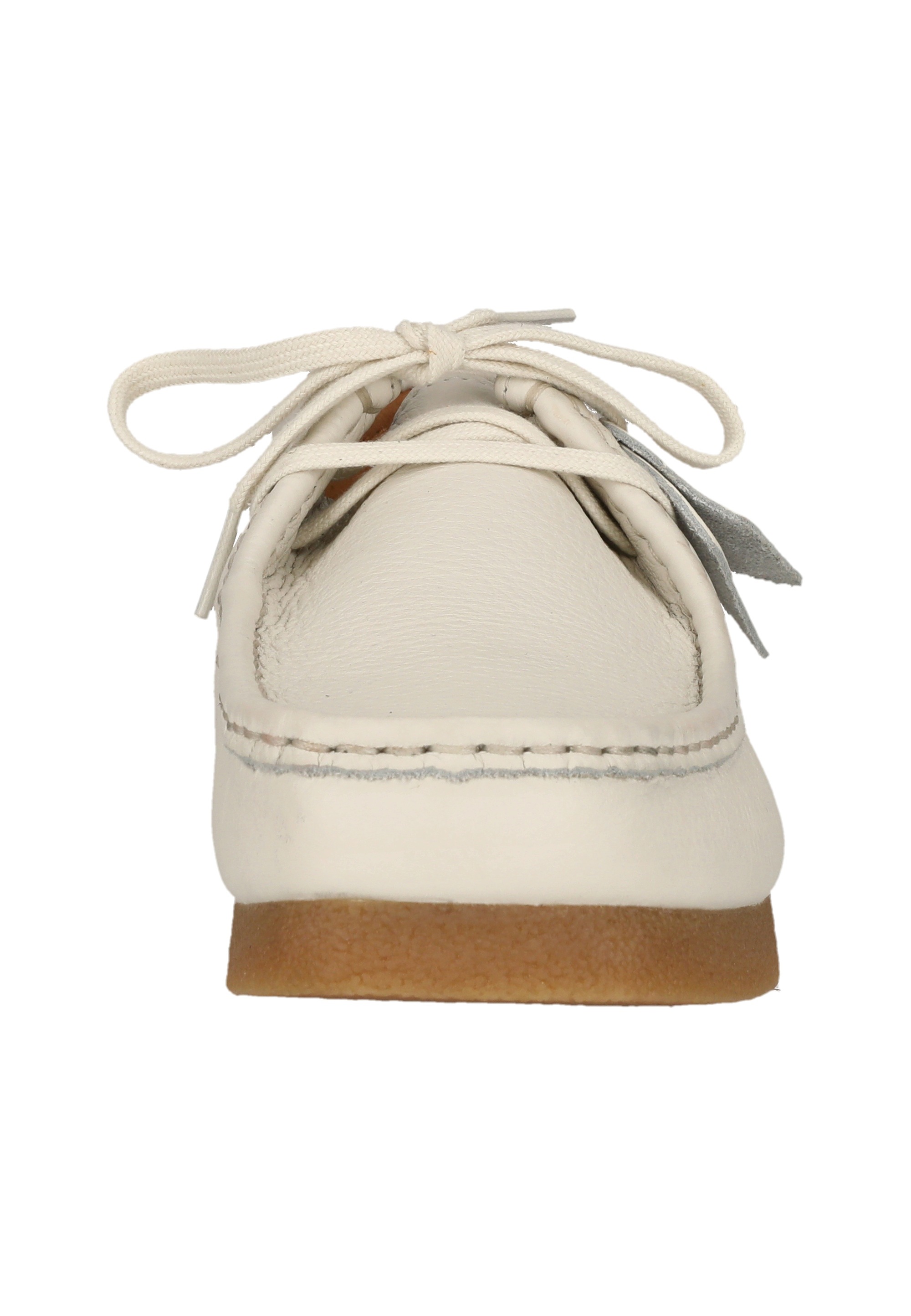 Clarks Schnürschuh »Wallabee EVO«  mit Kieselkrepp-Effekt