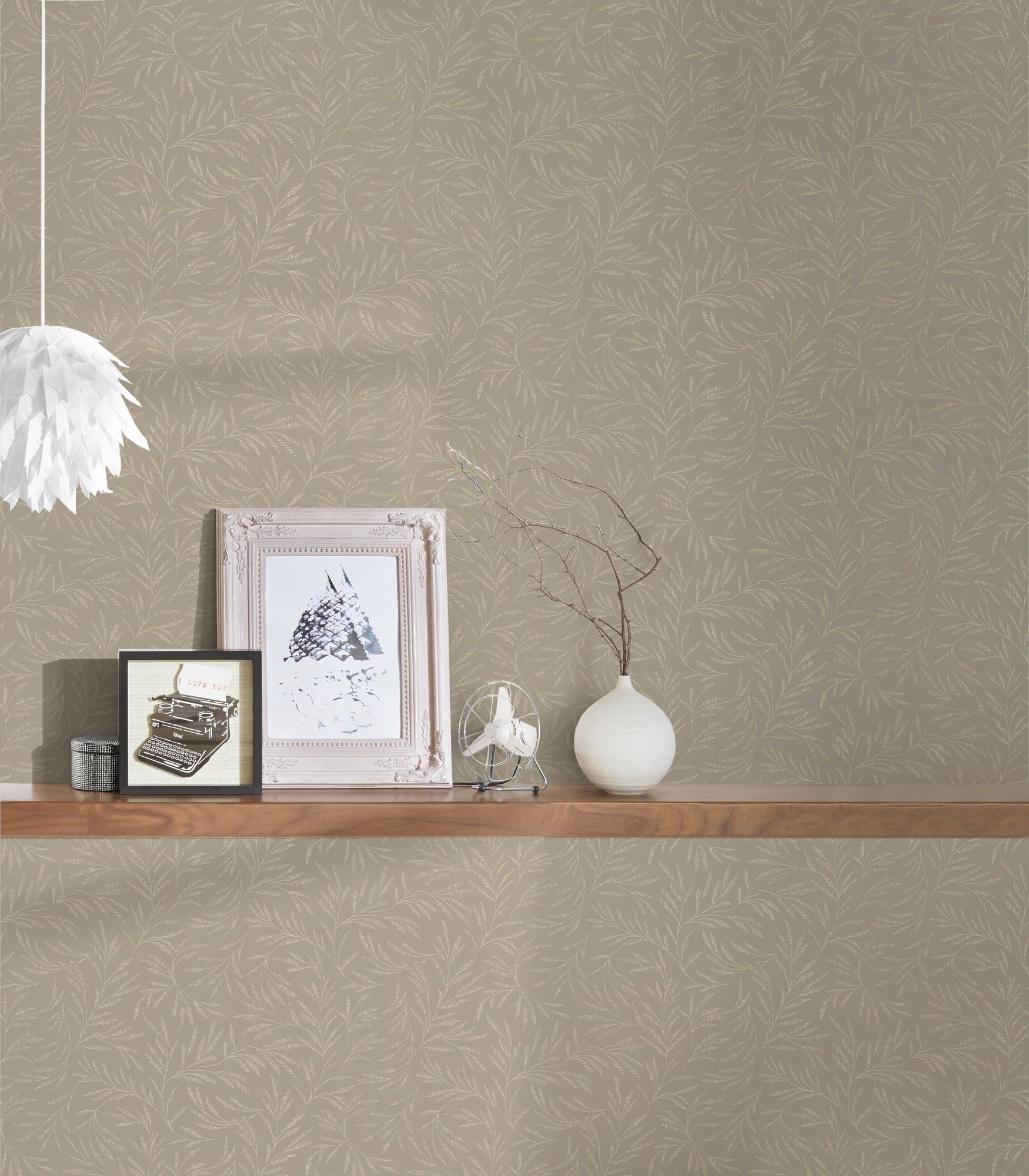Architects Paper Vliestapete »Alpha«, botanisch-matt-glänzend, Tapete Floral Tapeten Wohnzimmer Schlafzimmer Küche modern Design Büro