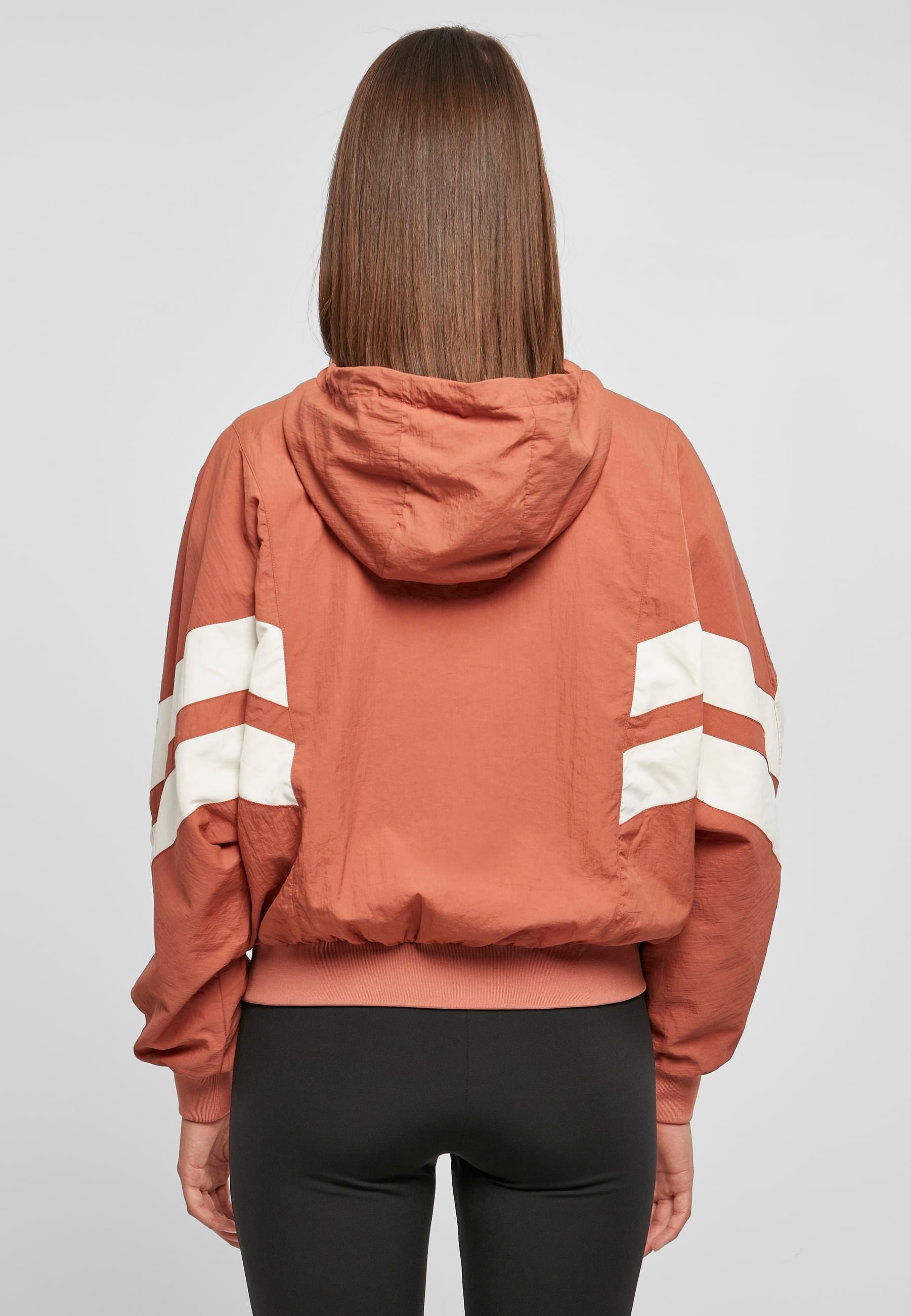 URBAN CLASSICS Allwetterjacke »Urban Classics Damen Ladies Crinkle Batwing Jacket«, (1 St.), mit Kapuze