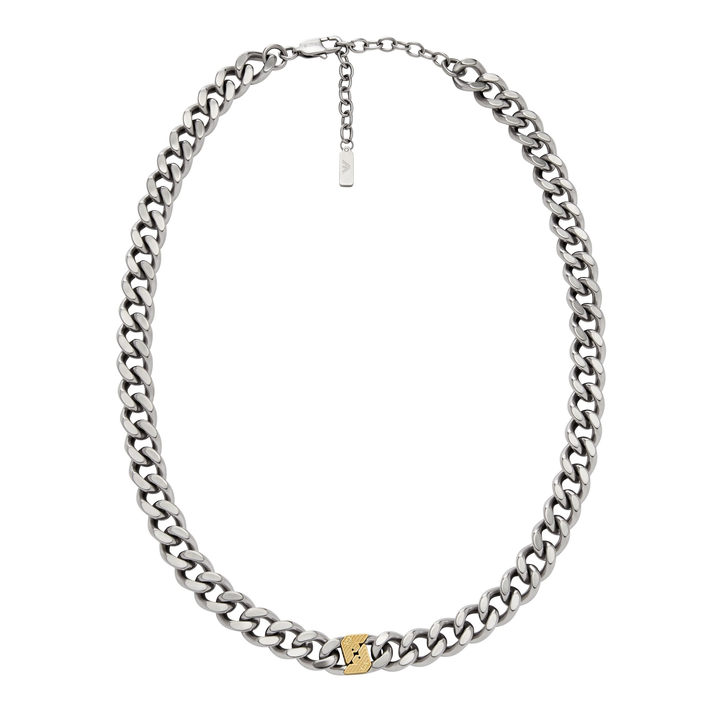 Emporio Armani Kette ohne Anhänger »Schmuck Geschenk Edelstahl Bicolor, EGS3187040«