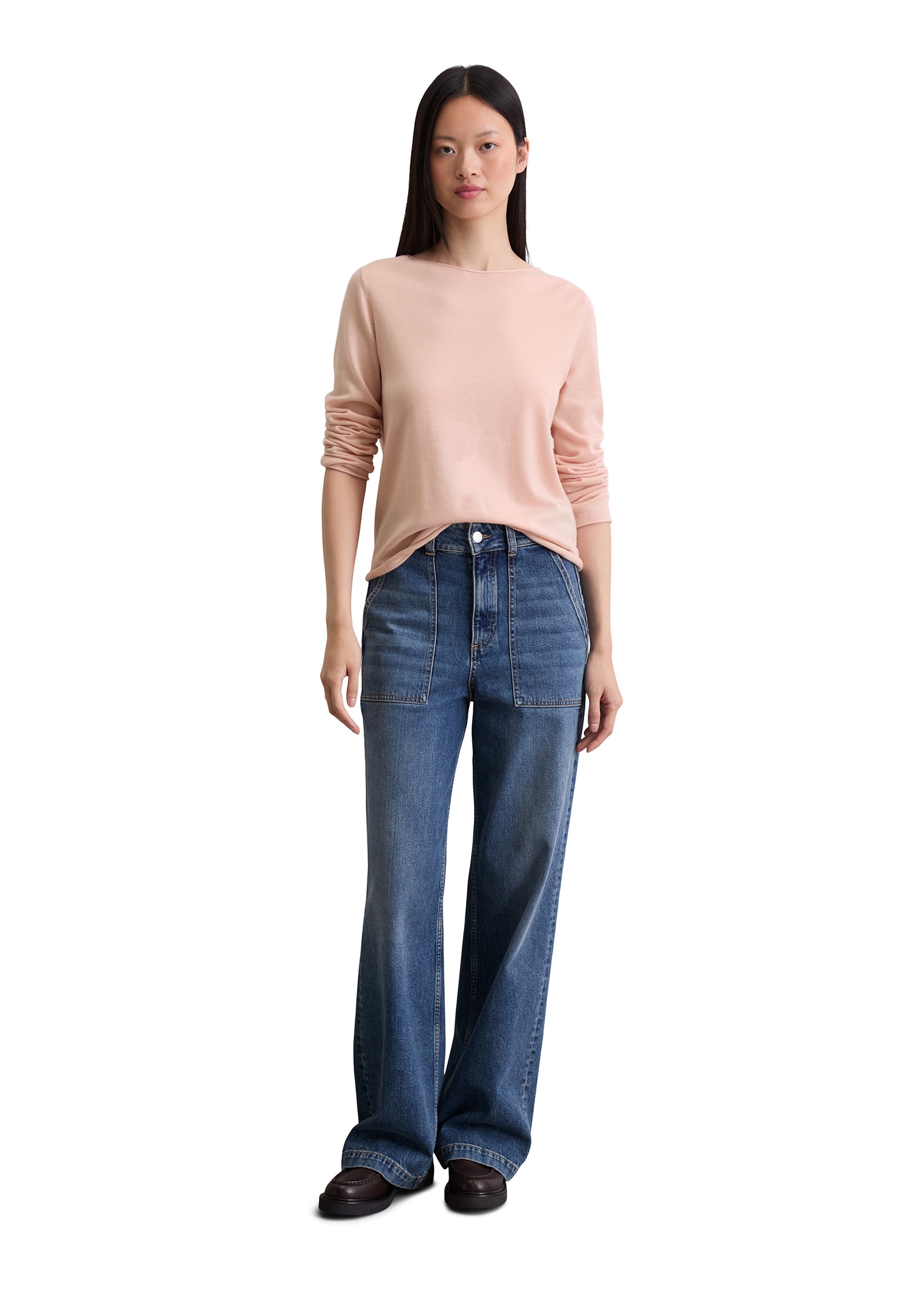 Marc O'Polo Strickpullover »aus weicher Merinowolle«