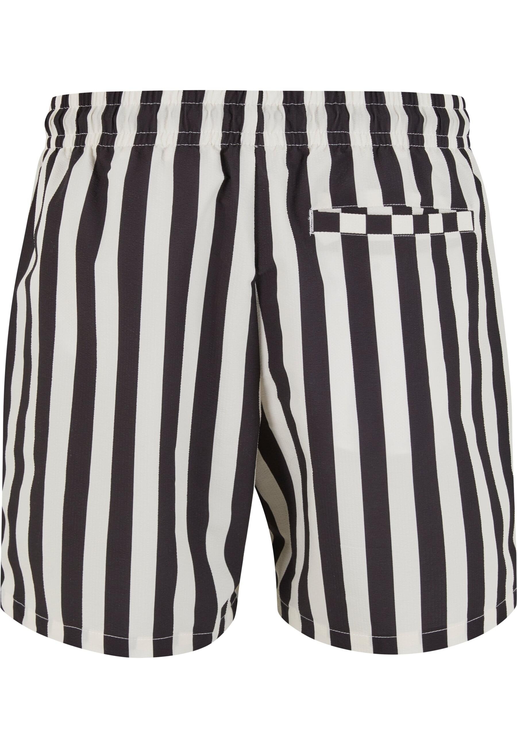 URBAN CLASSICS Badeshorts "Urban Classics Striped Seersucker Swim Shorts" günstig online kaufen