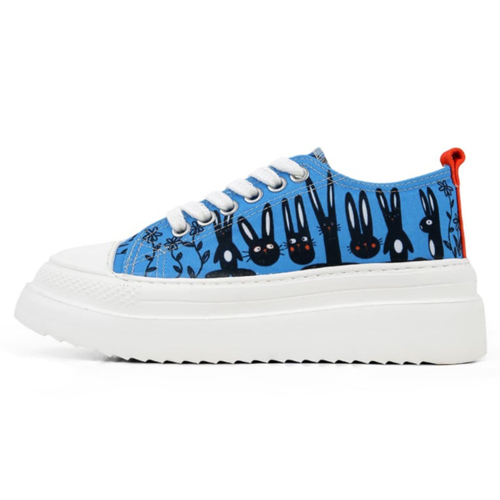 DOGO Sneaker "Freya Low-Top Sneaker Line Of Rabbits Damen Sneaker", Handgef günstig online kaufen