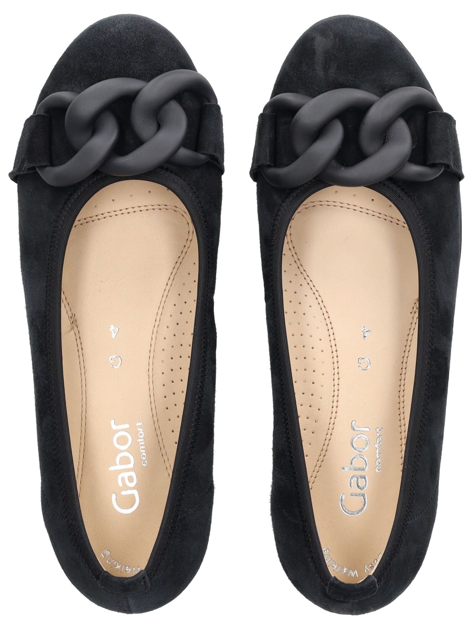 Gabor Comfort Ballerina »Gabor Comfort Ballerinas Veloursleder«