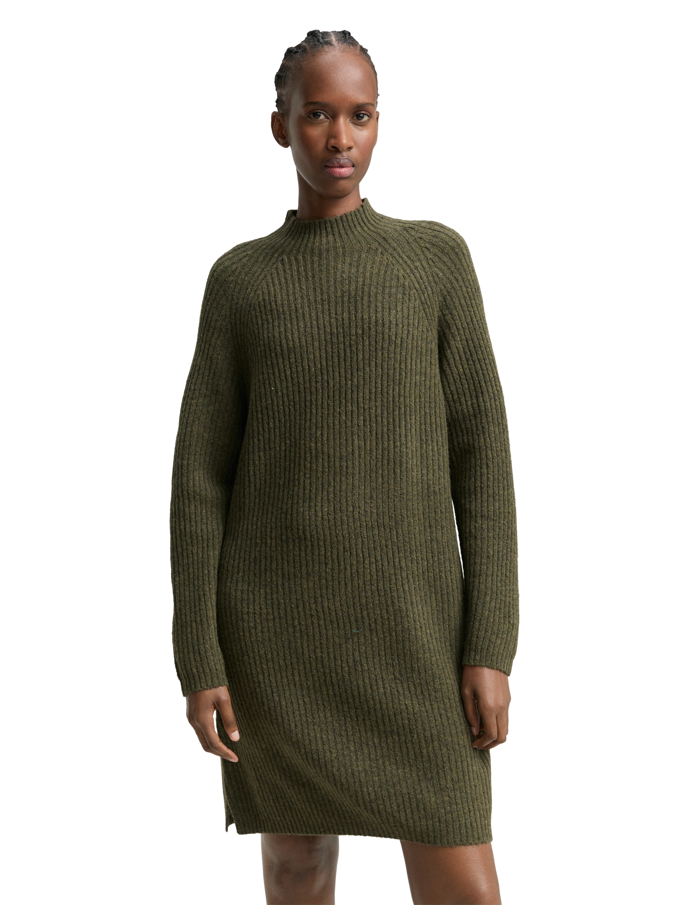 TOM TAILOR Denim Strickkleid, mit Stehkragen günstig online kaufen