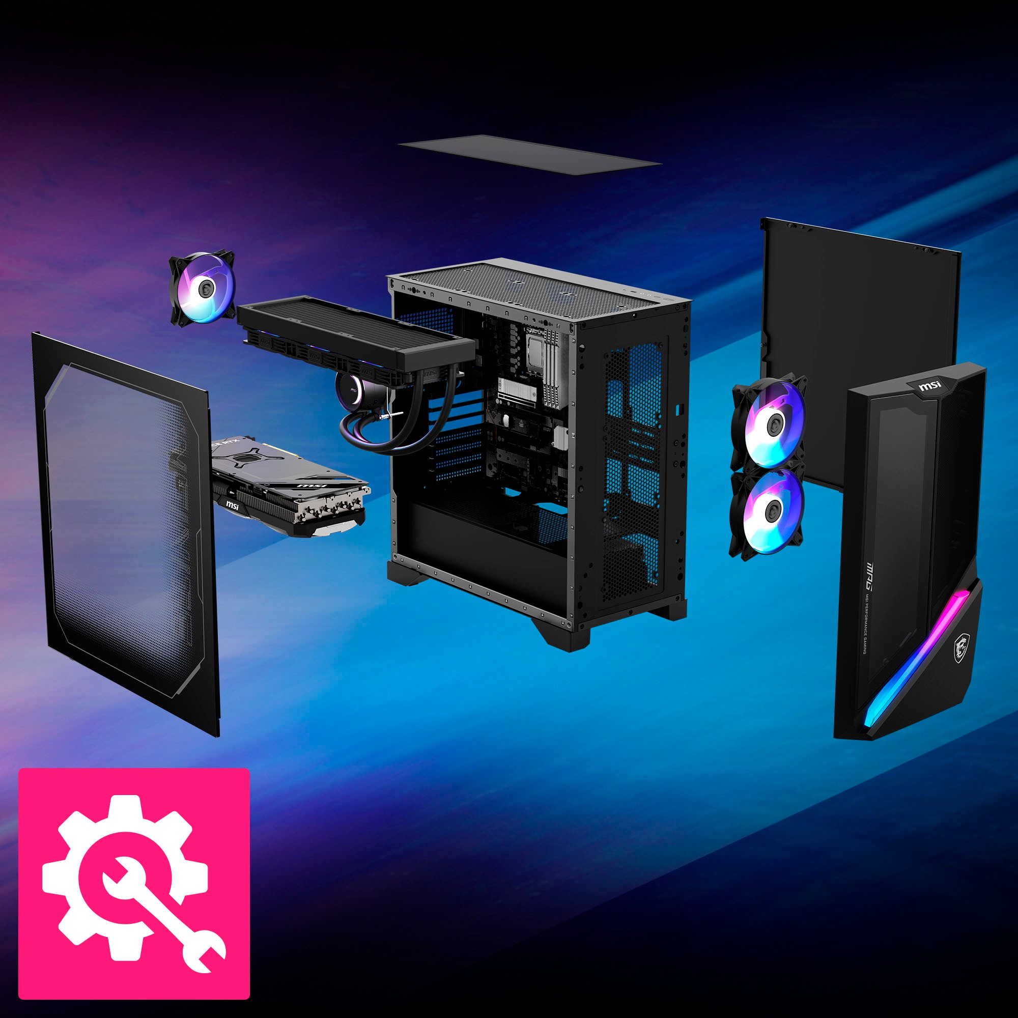 MSI Gaming-PC »MPG Infinite X3 AI 2NUF7-012DE«