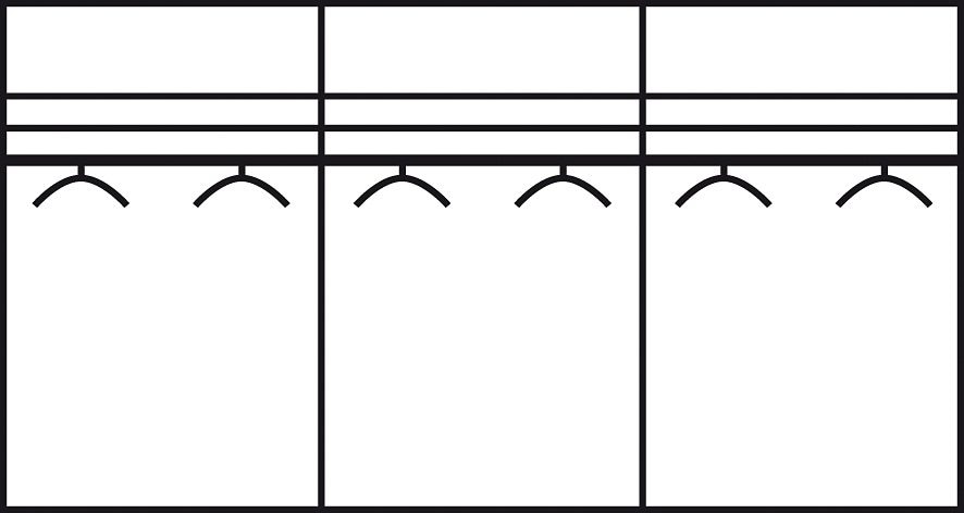 rauch Schwebetürenschrank »Imperial«, in 8 Breiten und 3 Höhen | BAUR