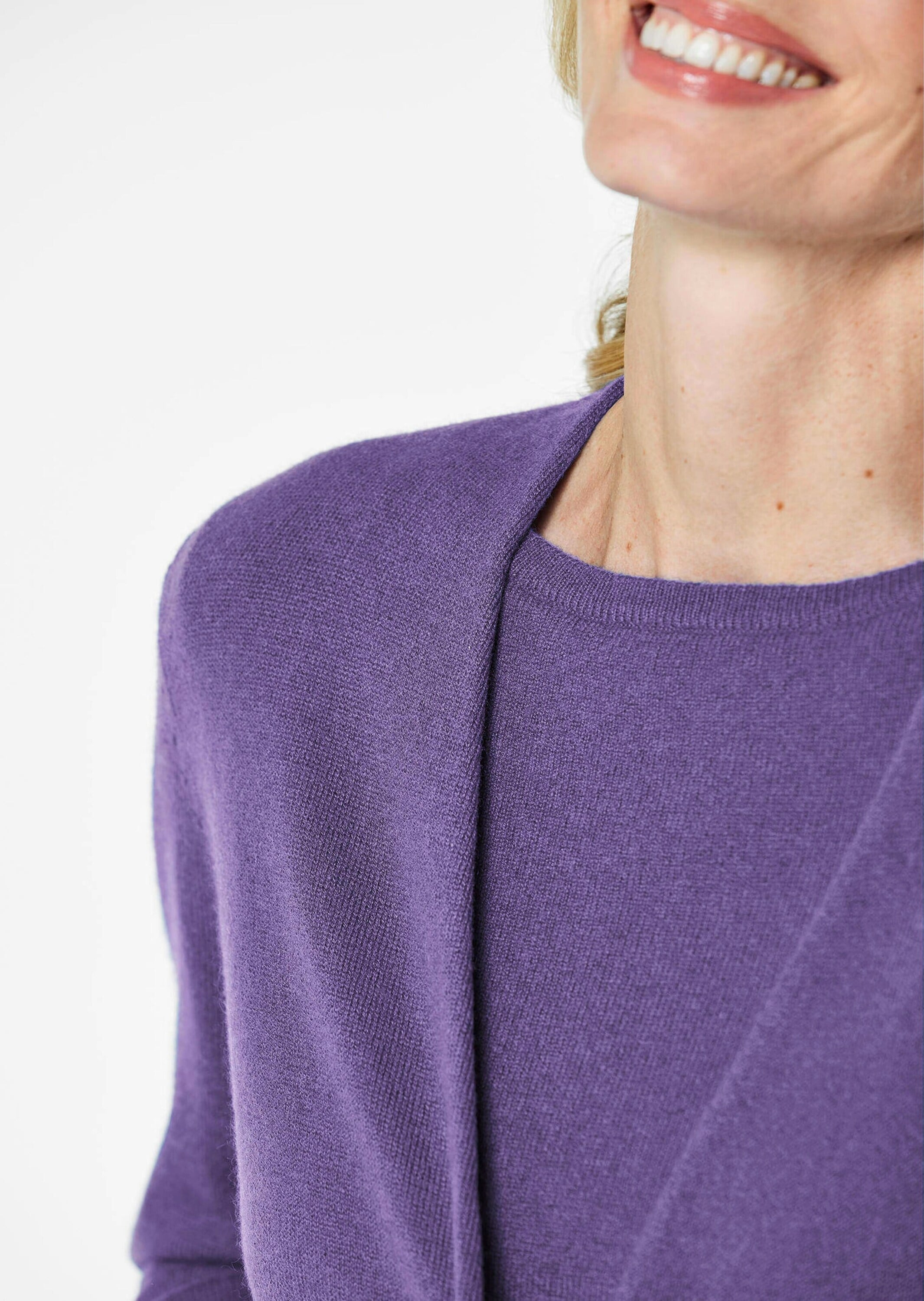 GOLDNER Strickjacke »Kurzgröße Langarm Feinstrick-Cardigan«
