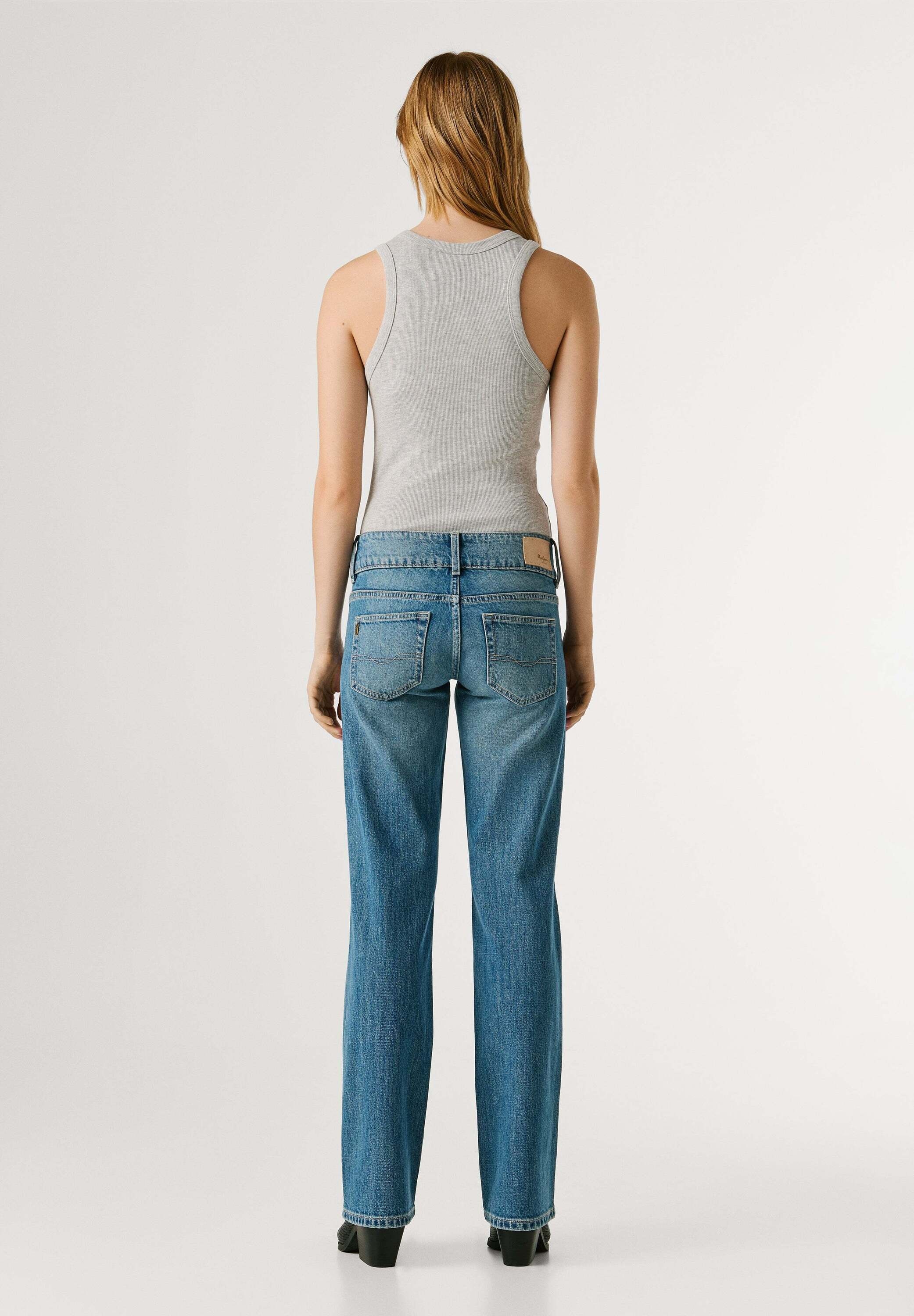 Pepe Jeans Straight-Jeans »straight leg jeans STRAIGHT JEANS LW VENUS«