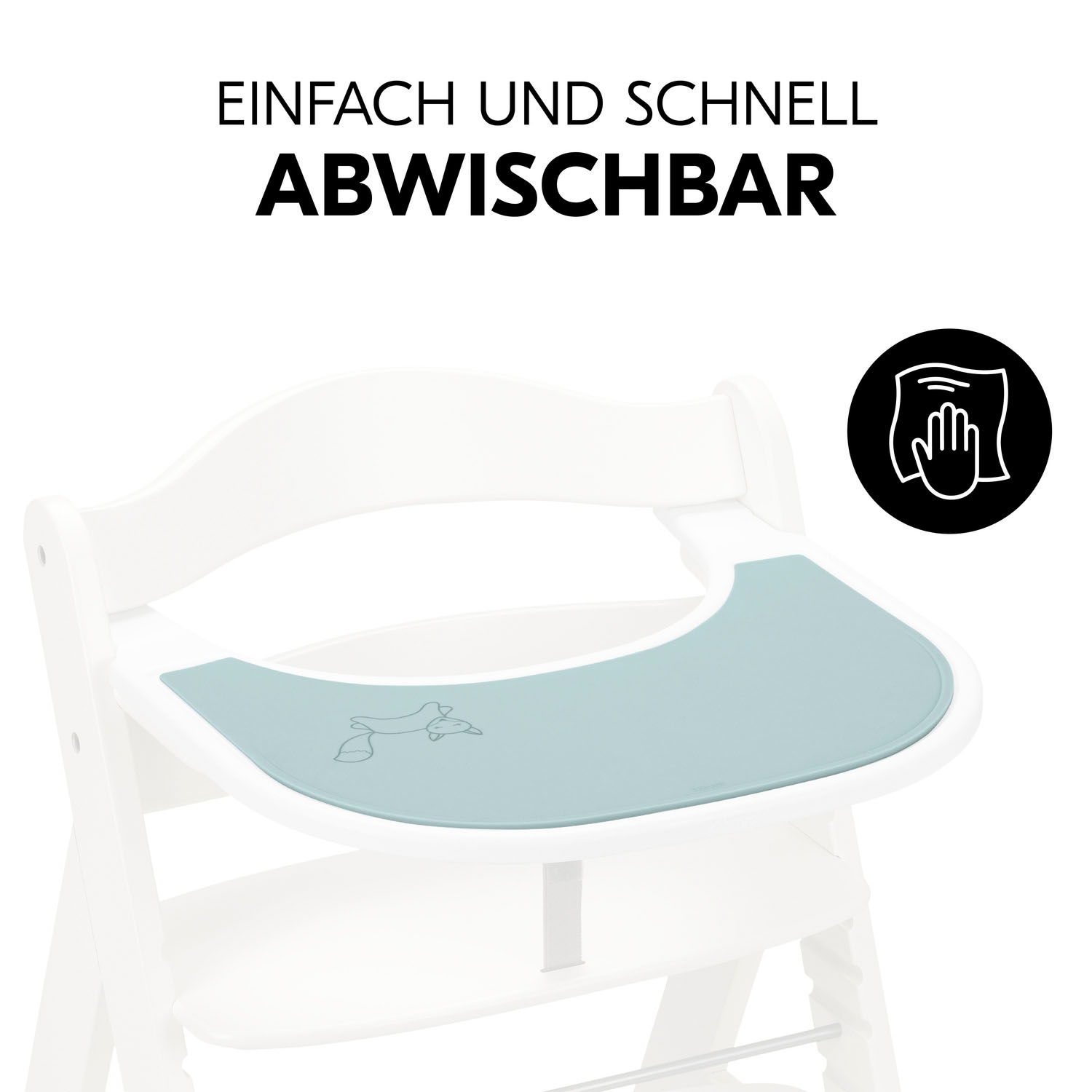 Hauck Platzset »Highchair Tray Mat«, für Hochstuhl-Essbretter