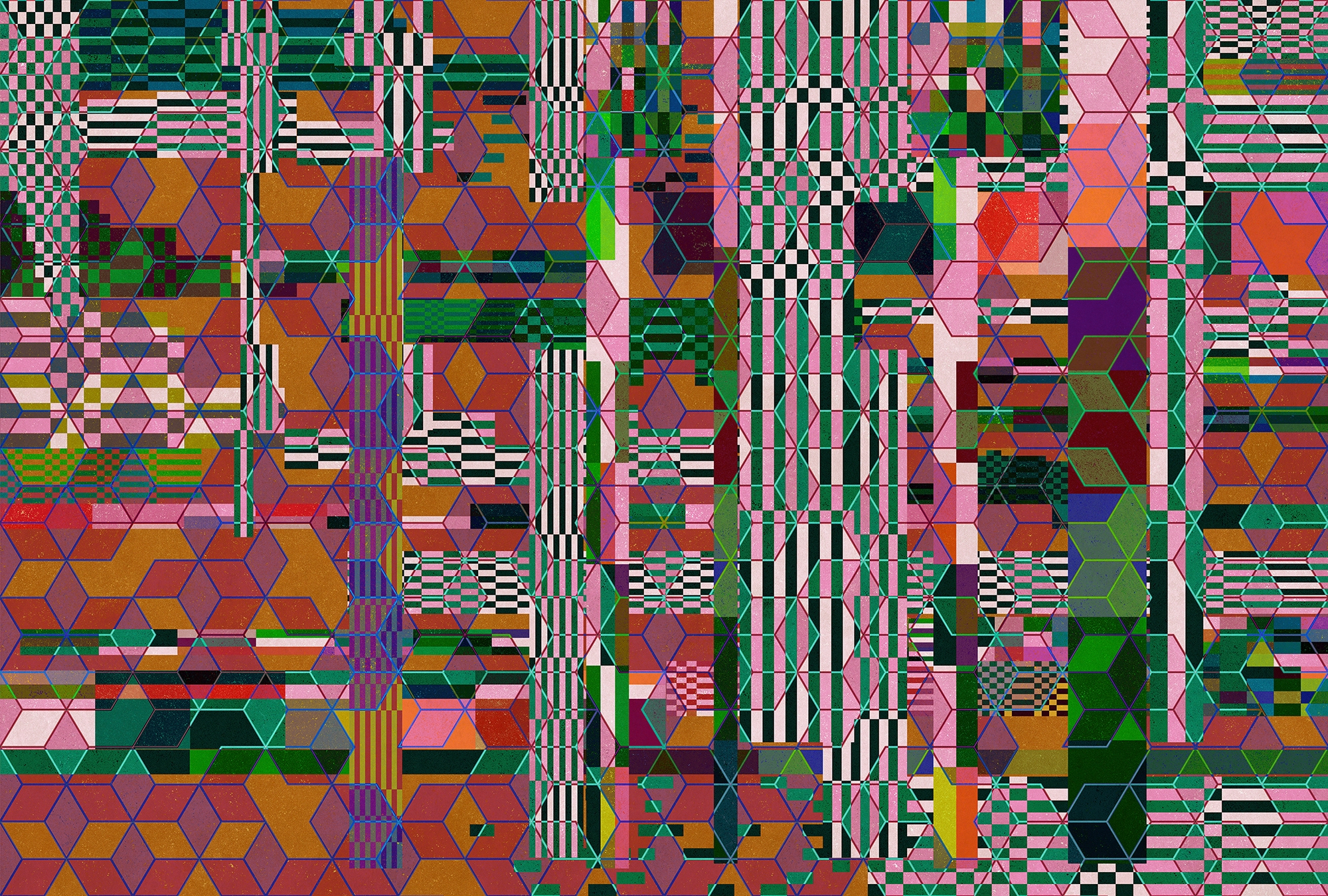 living walls Fototapete "Walls by Patel Mirage" glatt Vlies, Wand