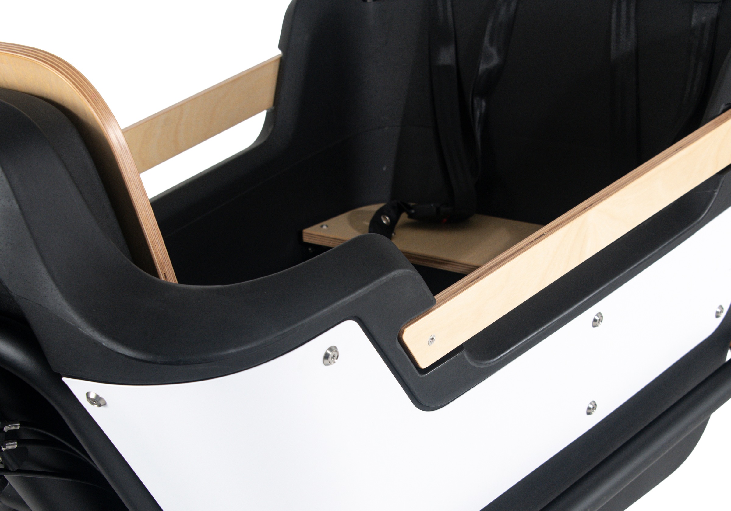 Royal Cargo Bikes »Cargo 2W Premium Plus Long 17,5Ah / 630 Wh 20 / 26 Zoll weiß« 0 Gang ENVIOLO NuVinci Schaltwerk Nabenschaltung Mittelmotor 250 W