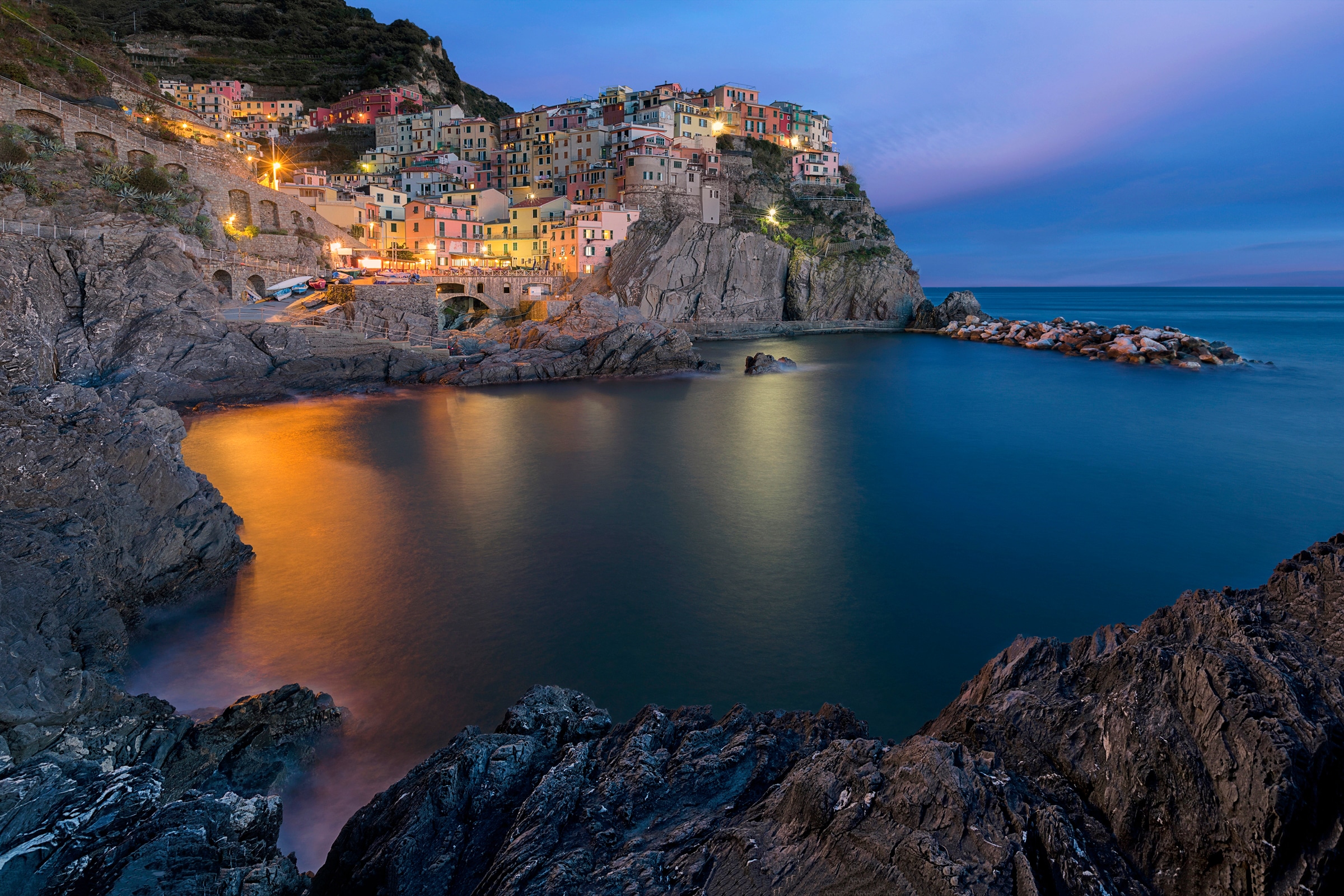 Papermoon Fototapete "Photo-Art RENEE DOYLE, MANAROLA-LEBENSSTIL" günstig online kaufen