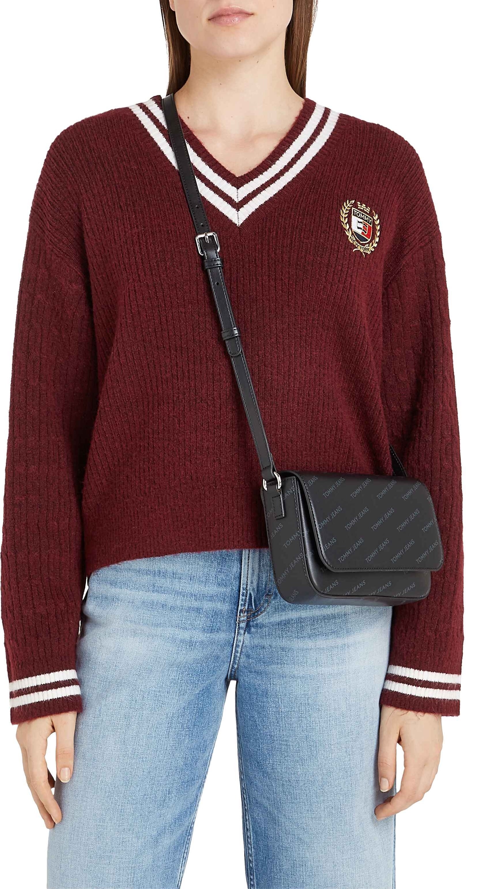 Tommy Jeans Umhängetasche »Women TJW ESS MUST FLAP CROSS PRINT Crossover«, Damen Tasche