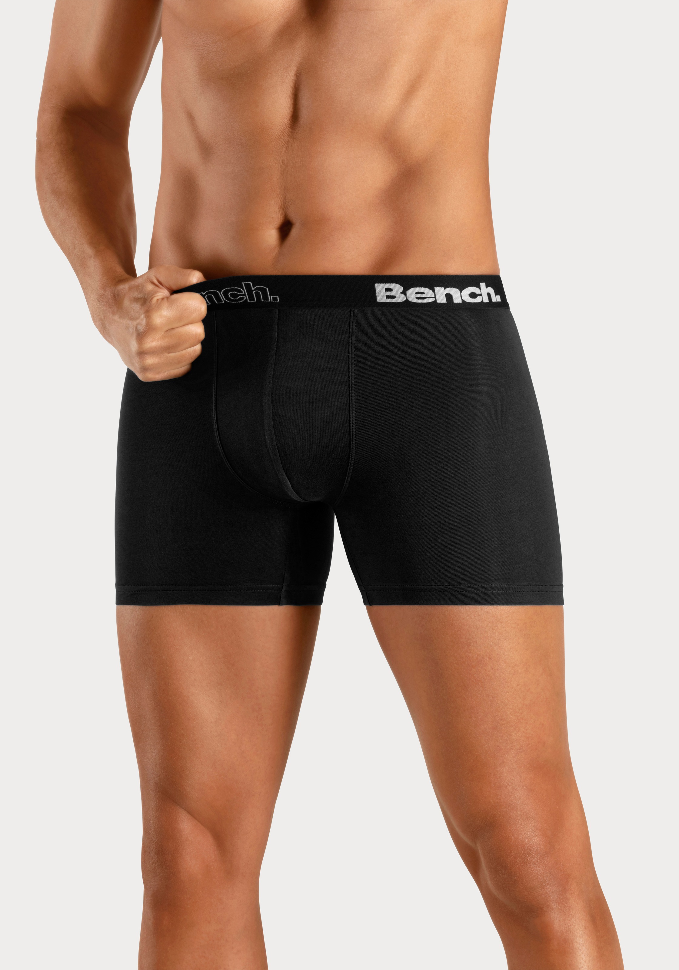 Bench. Langer Boxer "Boxershorts für Herren", (Packung, 4 St.), Unterhosen günstig online kaufen