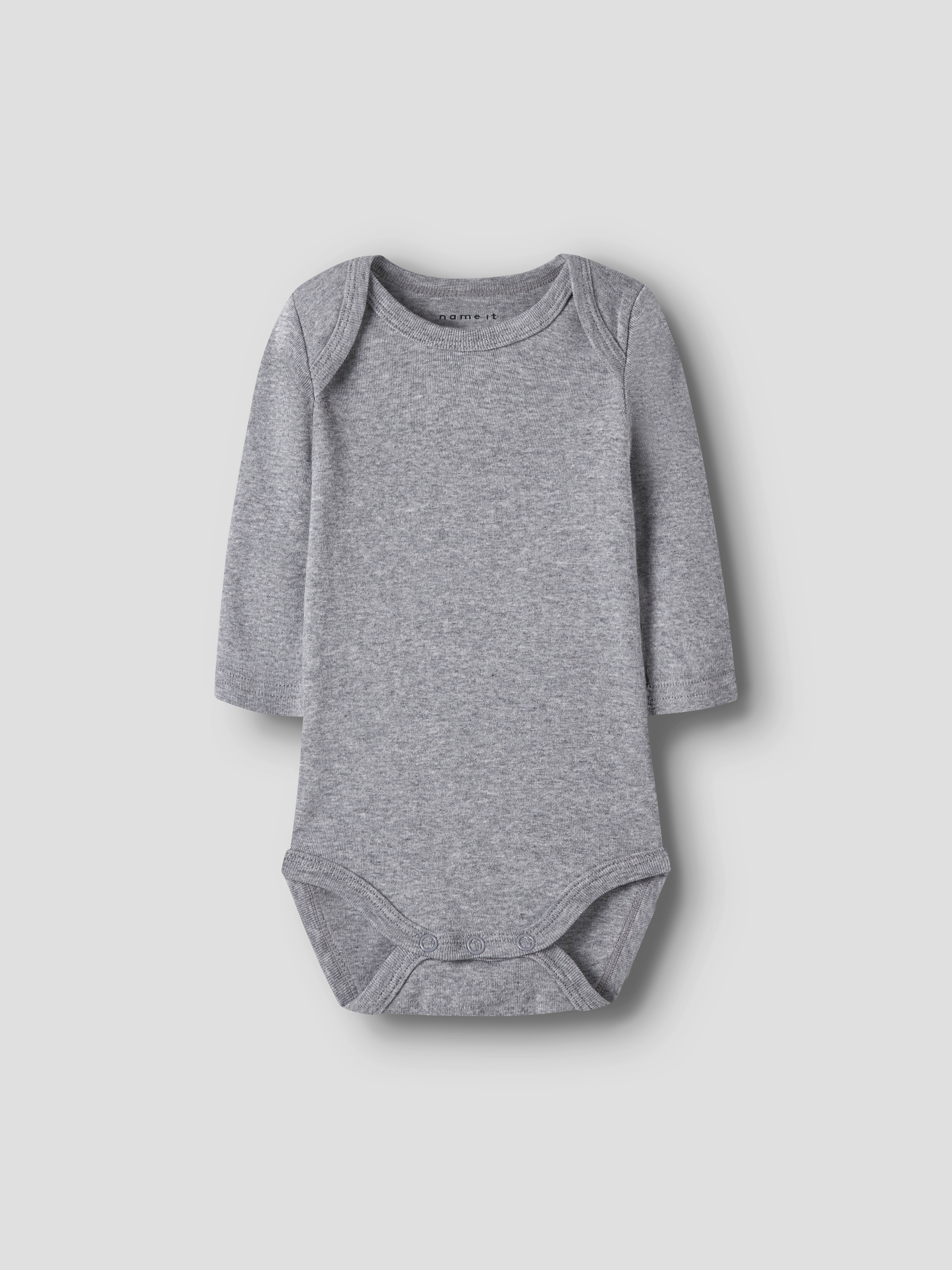 Thumbnail - Name It Body "NBNBODY 3P LS SOLID NOOS" Packung, 3 Stk. tlg.