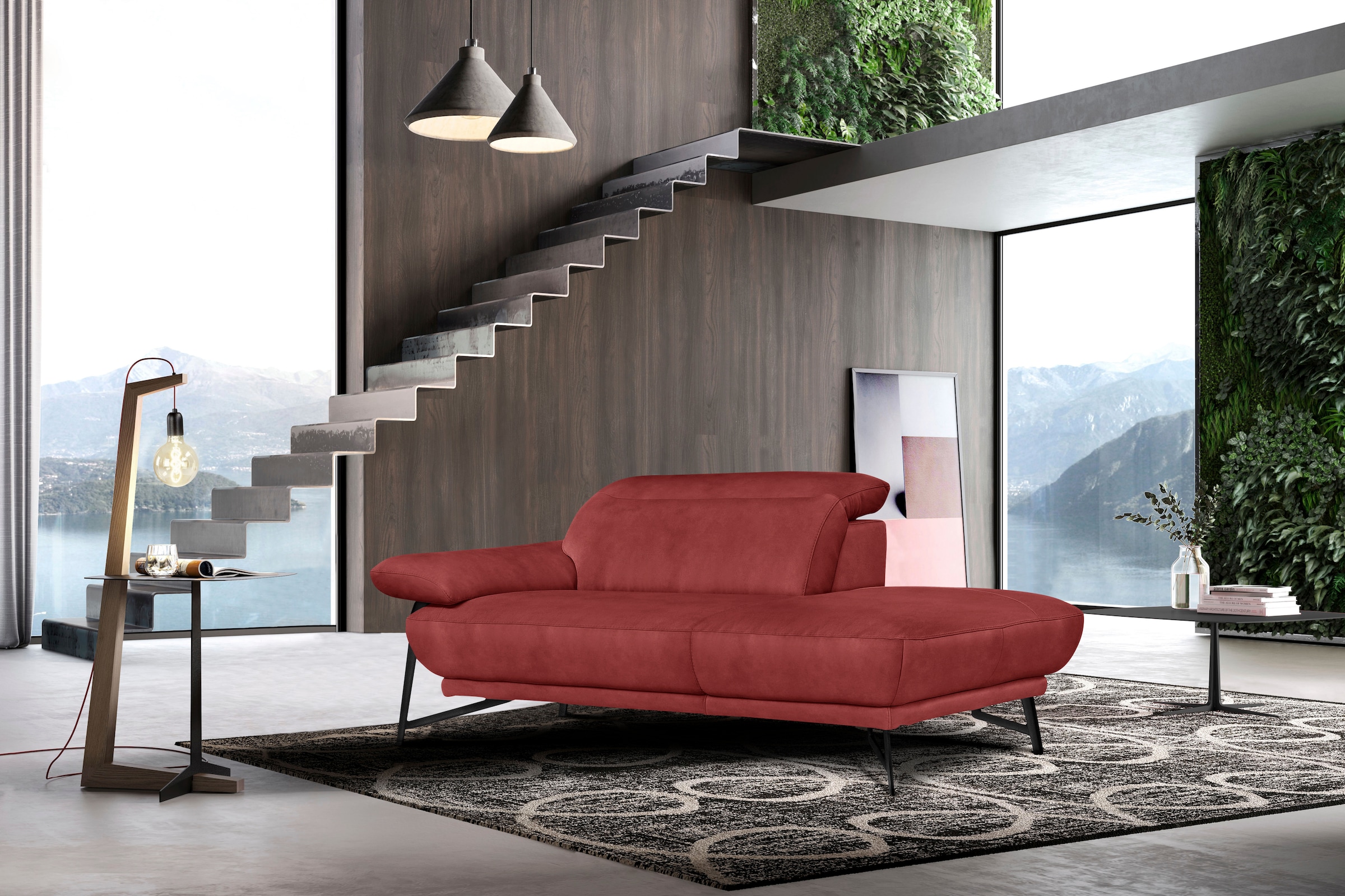 Egoitaliano Ottomane "Anais, erstklassiges Designsofa, Breite 179 cm, Fußfa günstig online kaufen