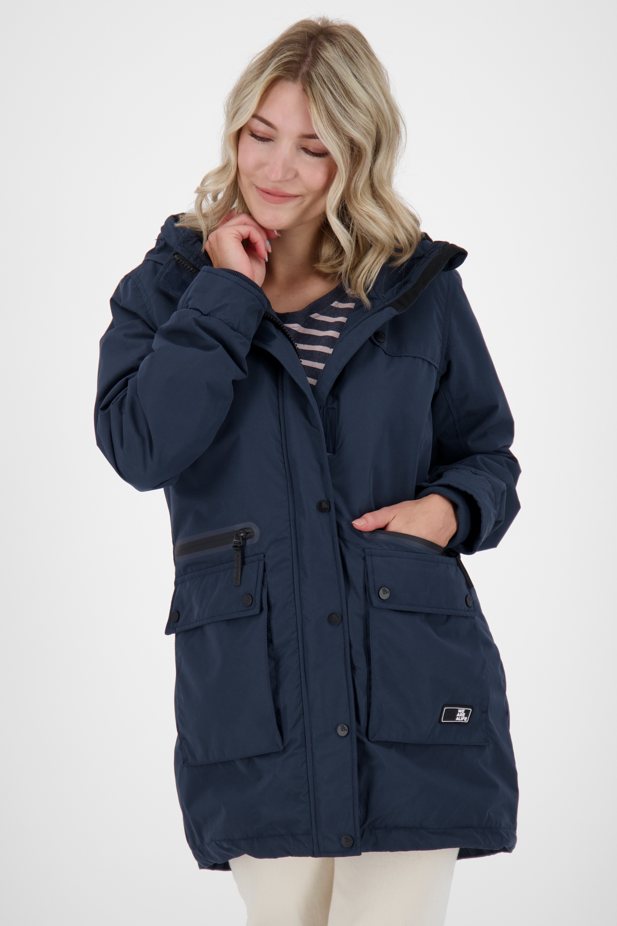 Alife & Kickin Winterjacke "Damen CharlotteAK A" günstig online kaufen