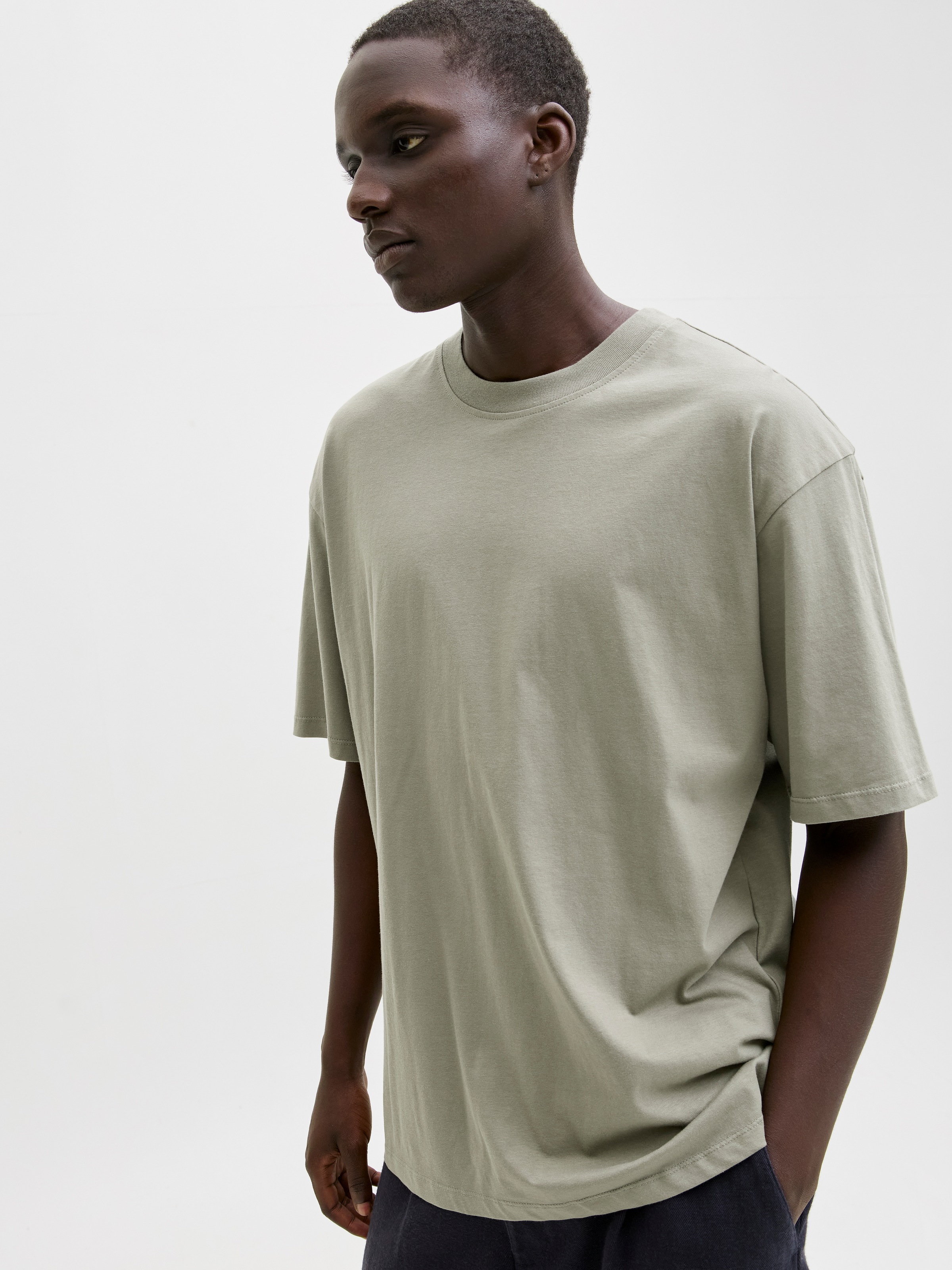 Jack & Jones Oversize-Shirt "JJEBRADLEY Oversize T-Shirt mit klassischem Ru günstig online kaufen