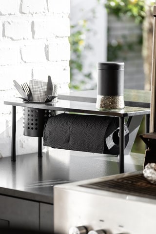 WENKO Küchenrollenhalter »Blanco«, mit Halterung für alle gängigen  Küchenrollen, Stahl/MDF kaufen | BAUR