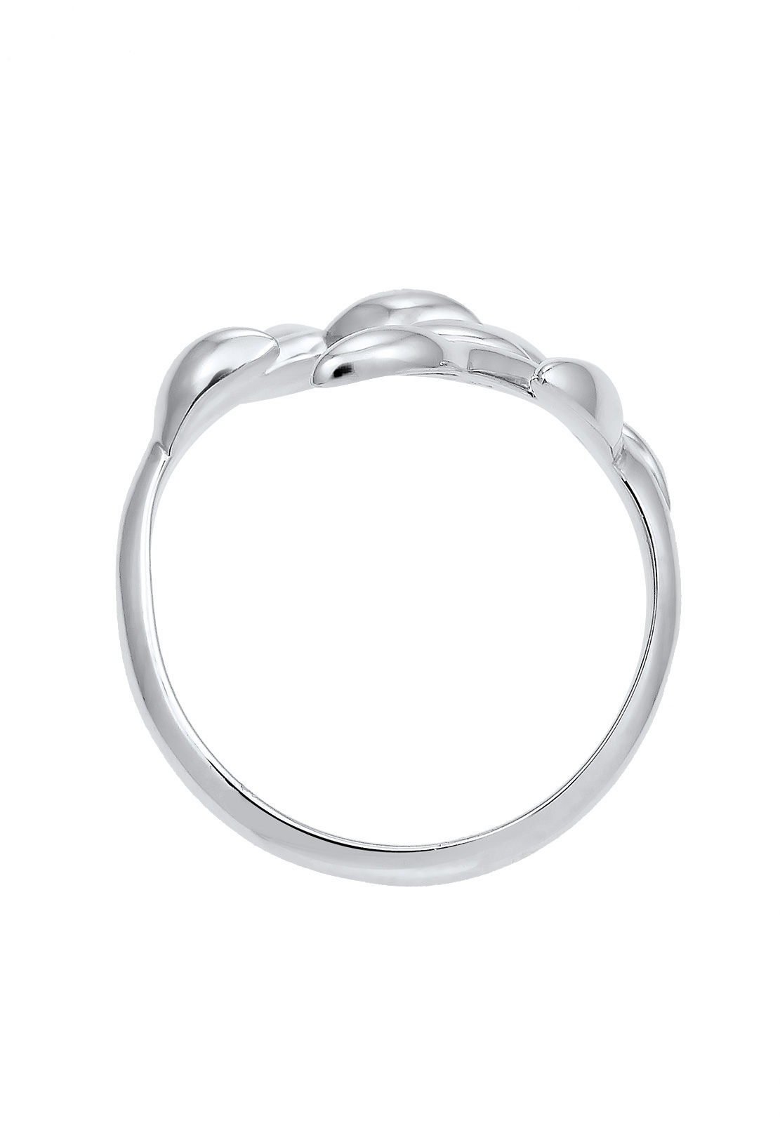 Elli Fingerring »Olivenzweig Blatt 925 Sterling Silber verstellbar«